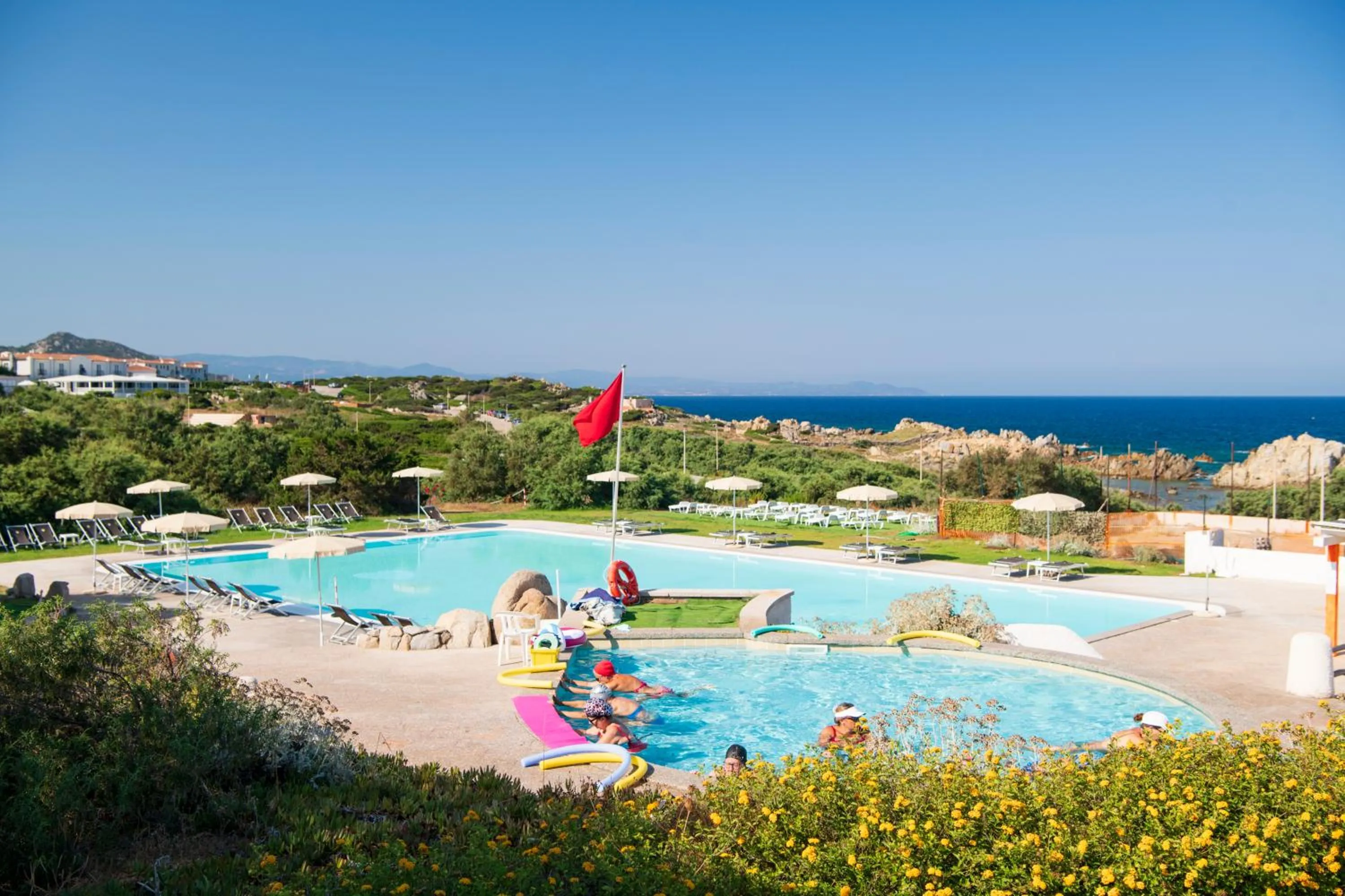 Swimming pool in Residence Baia Santa Reparata