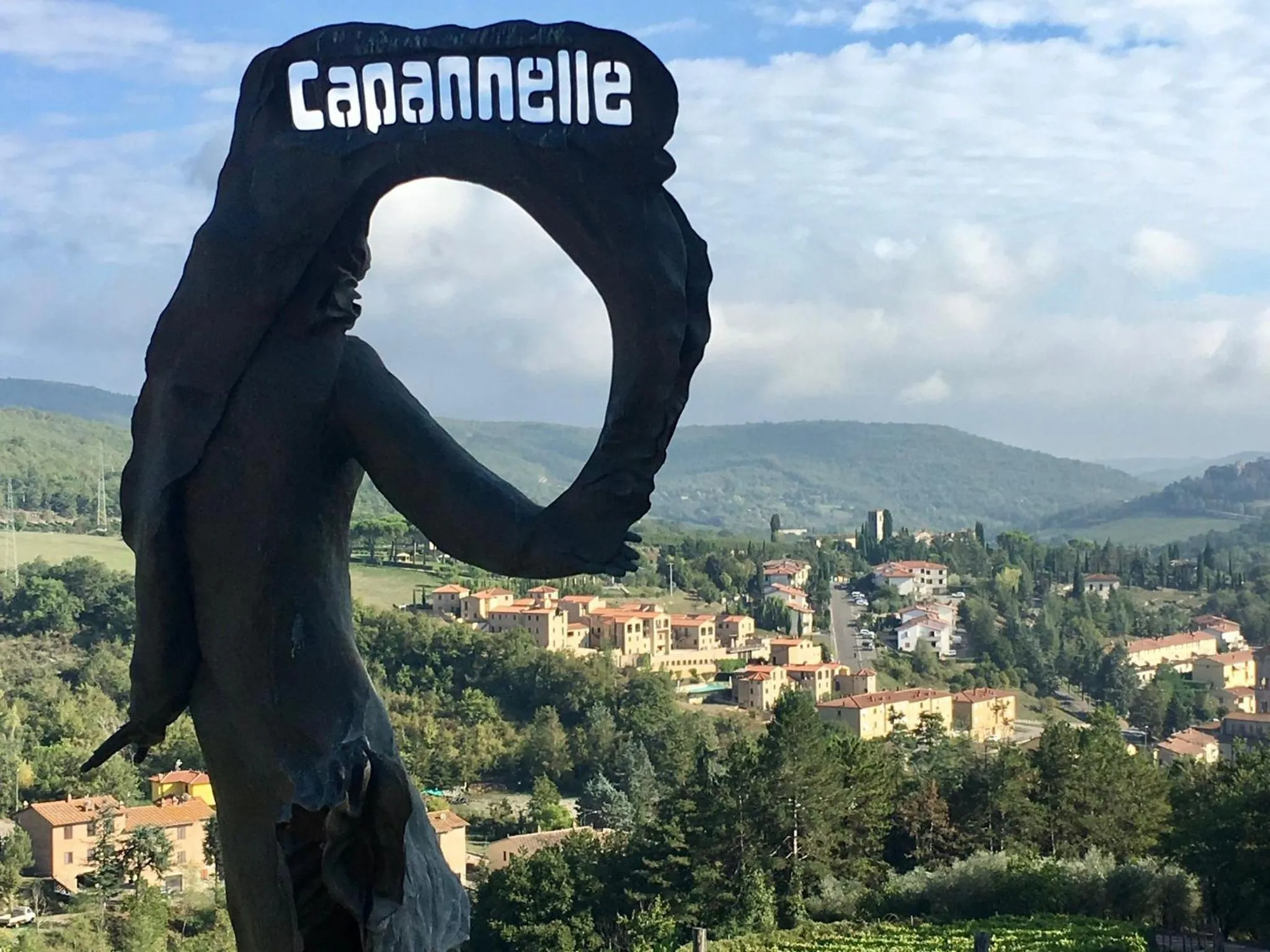 City view in Capannelle Wine Resort