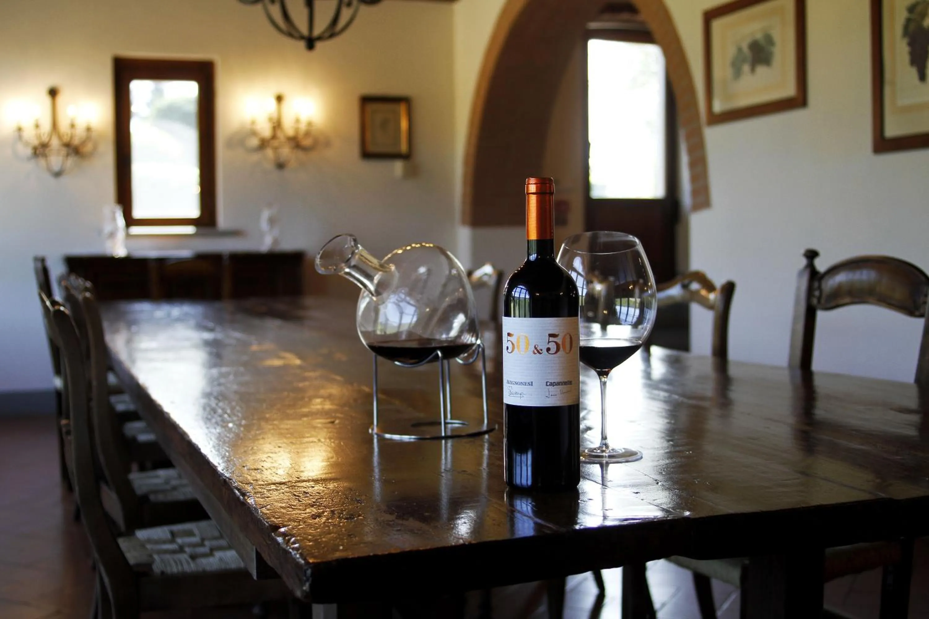 Seating area in Capannelle Wine Resort
