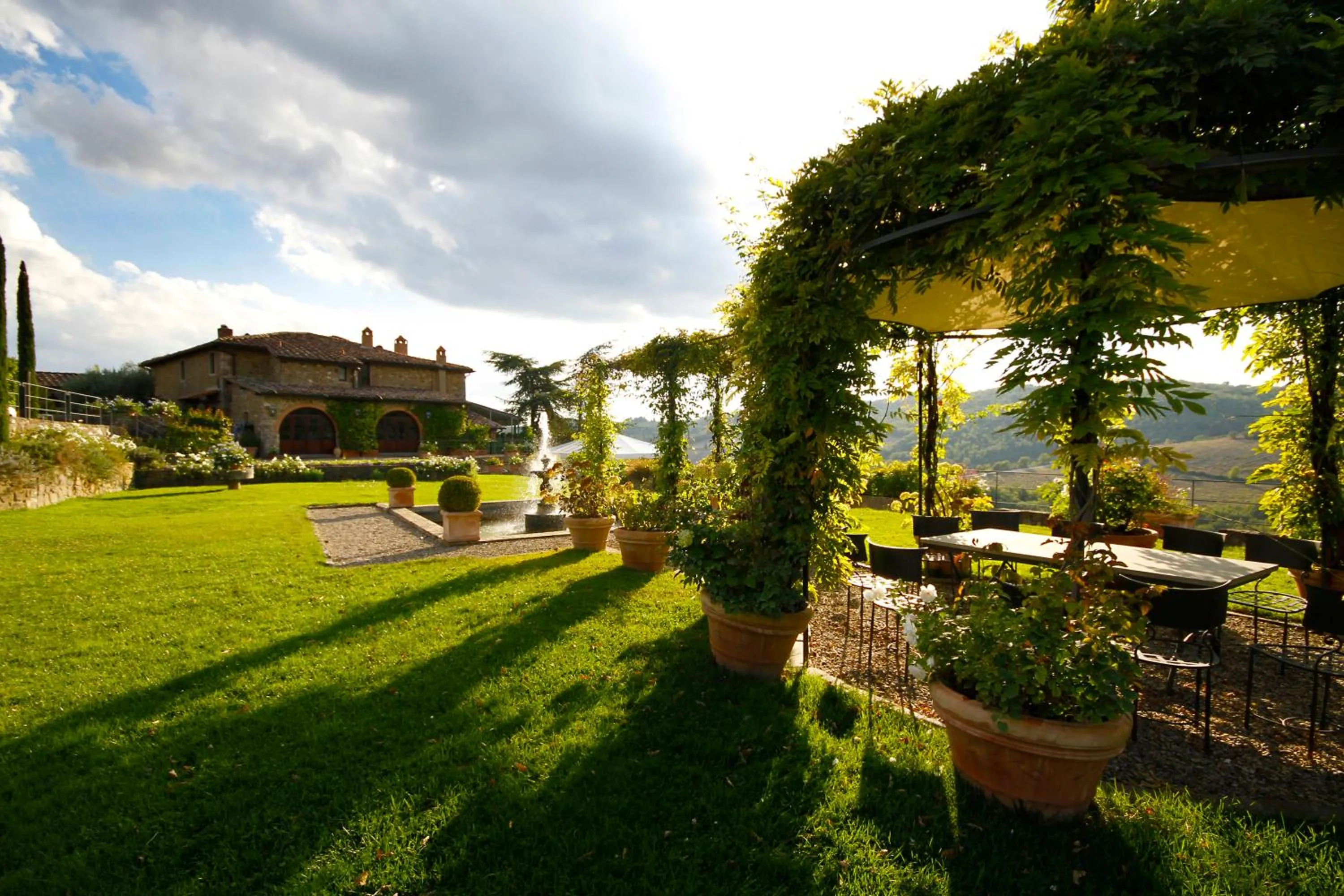 Garden in Capannelle Wine Resort