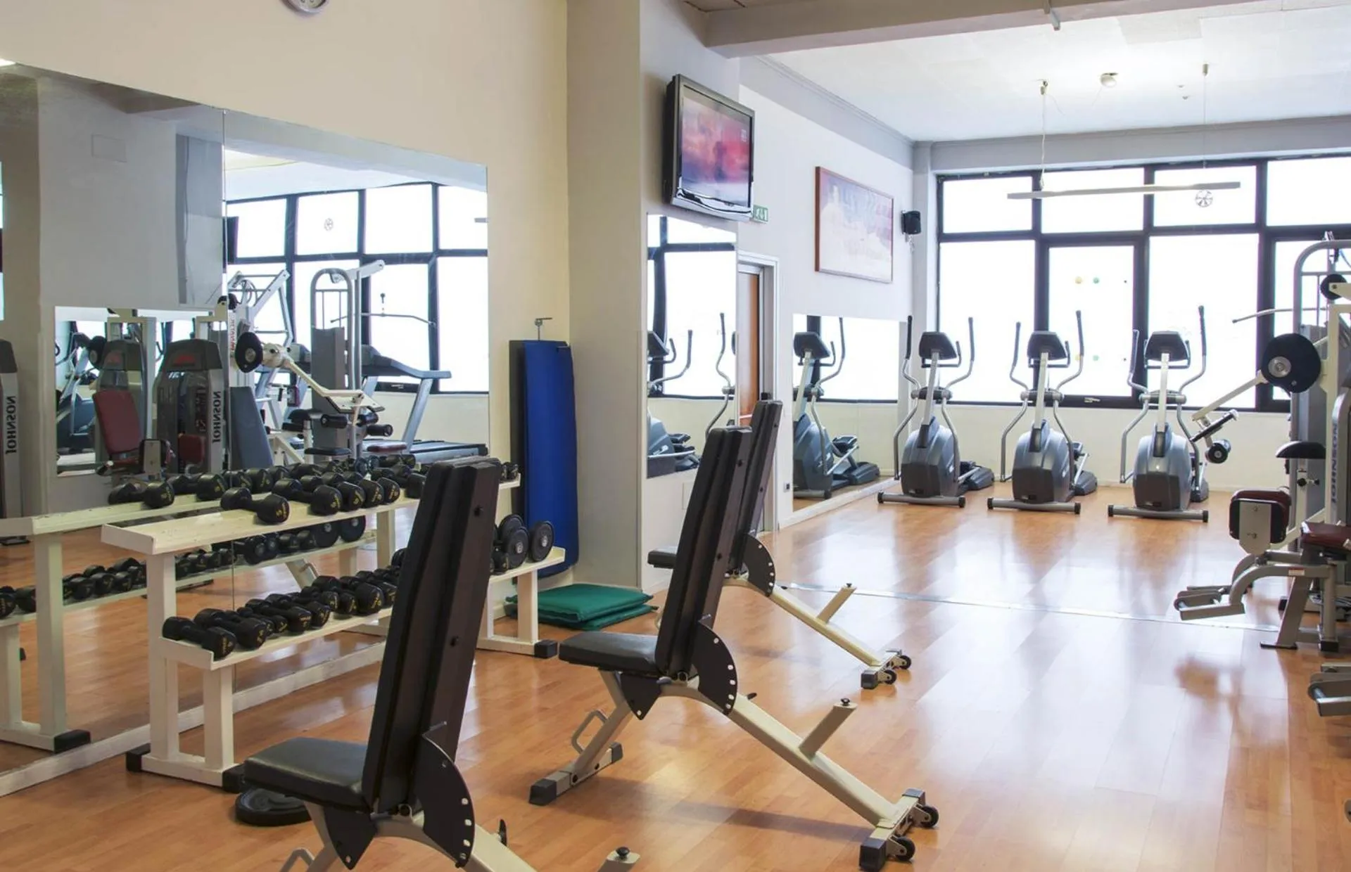 Fitness centre/facilities in Hotel Grazia Eboli