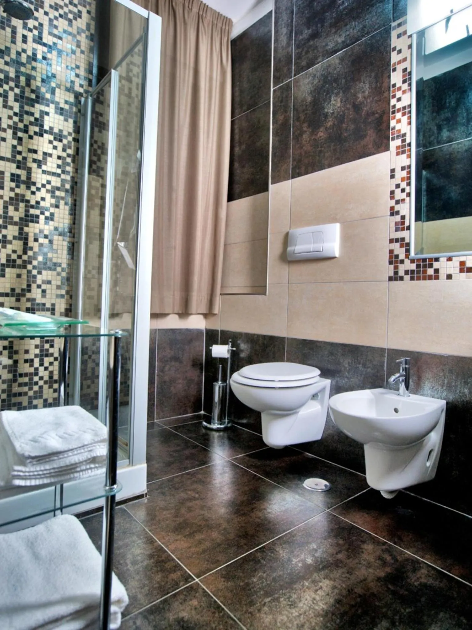 Bathroom in Hotel Grazia Eboli