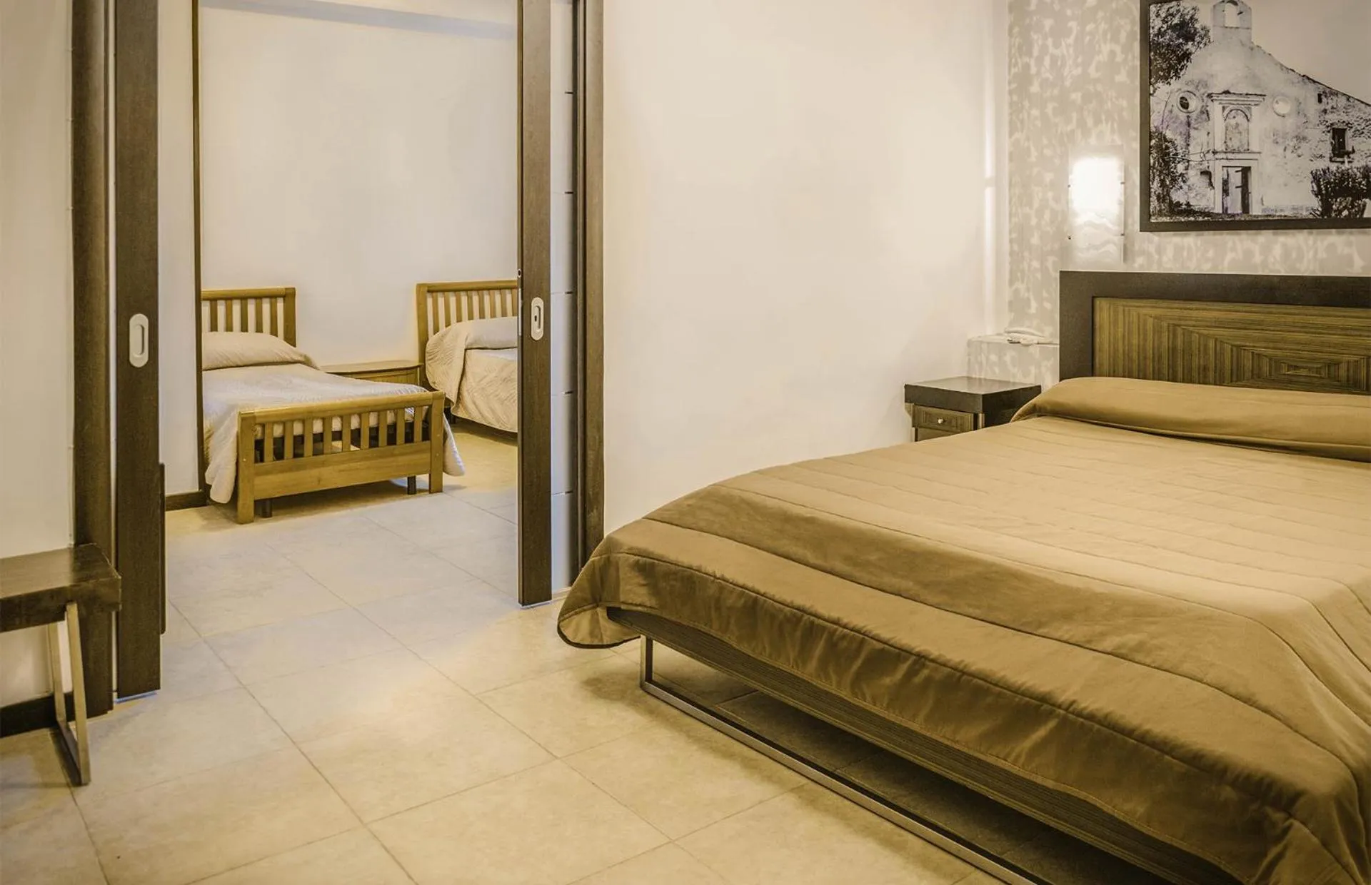 Photo of the whole room, Bed in Hotel Grazia Eboli