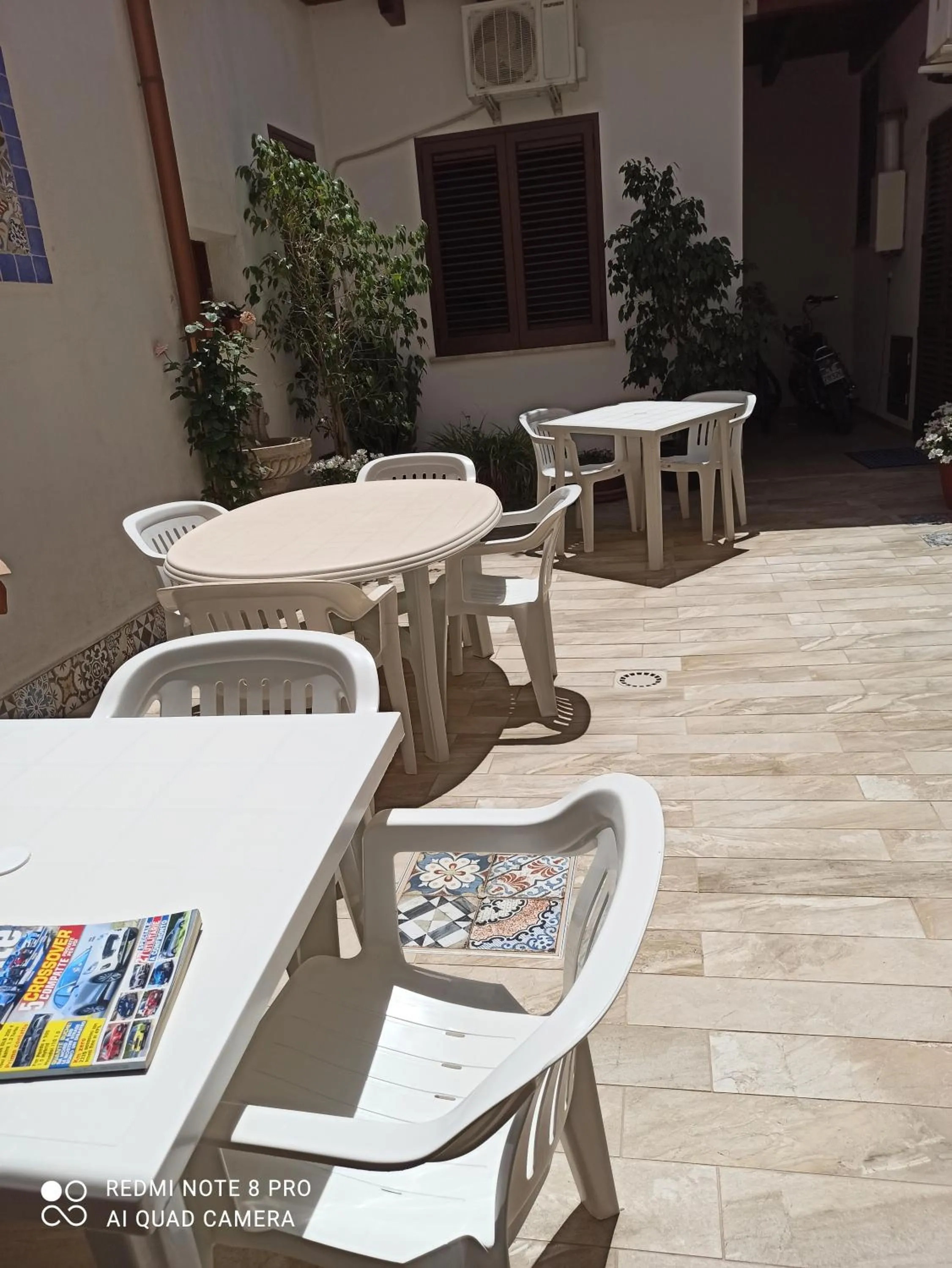 Patio in B&B Da Matì