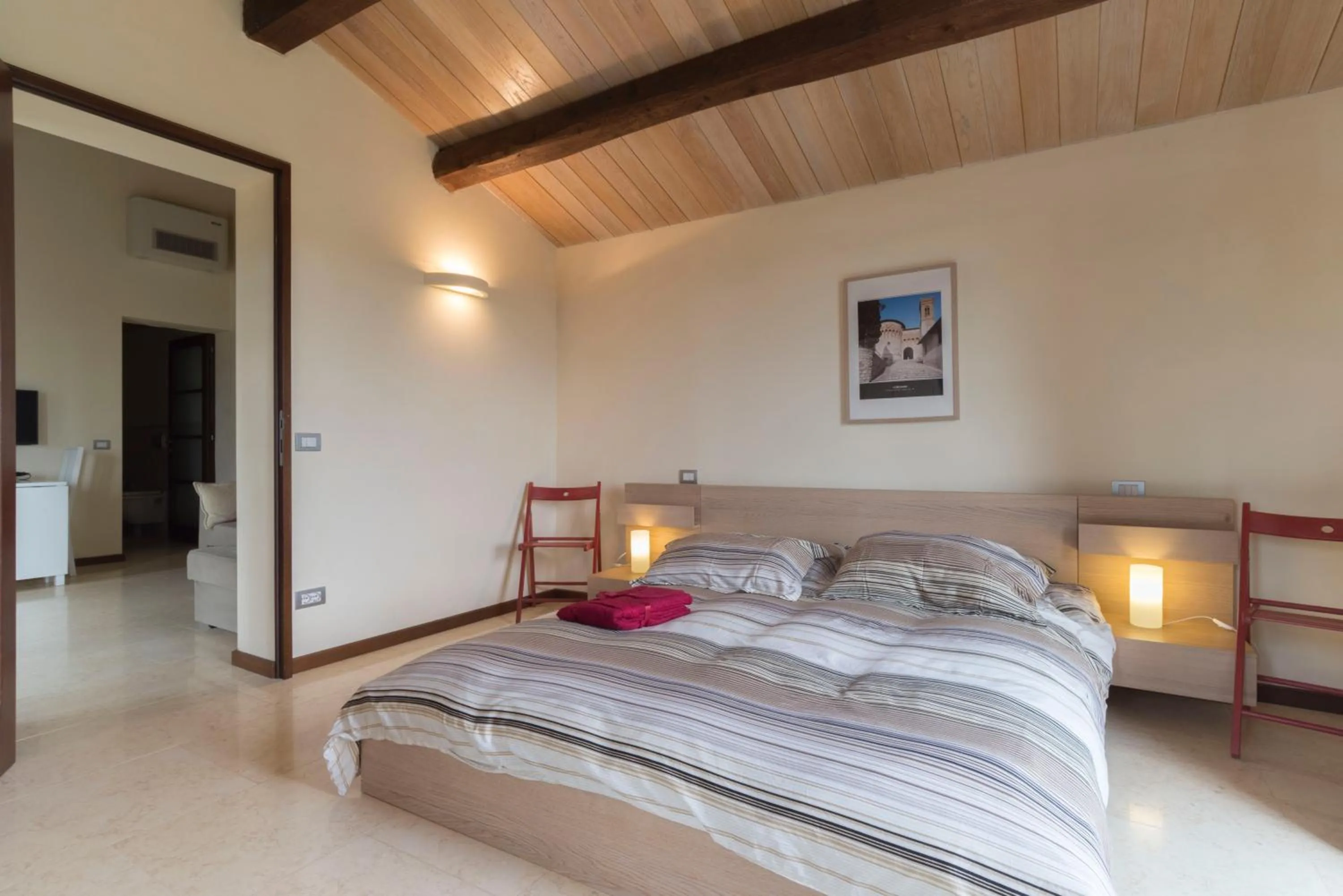 Bedroom, Bed in Antico Casale Tiravento