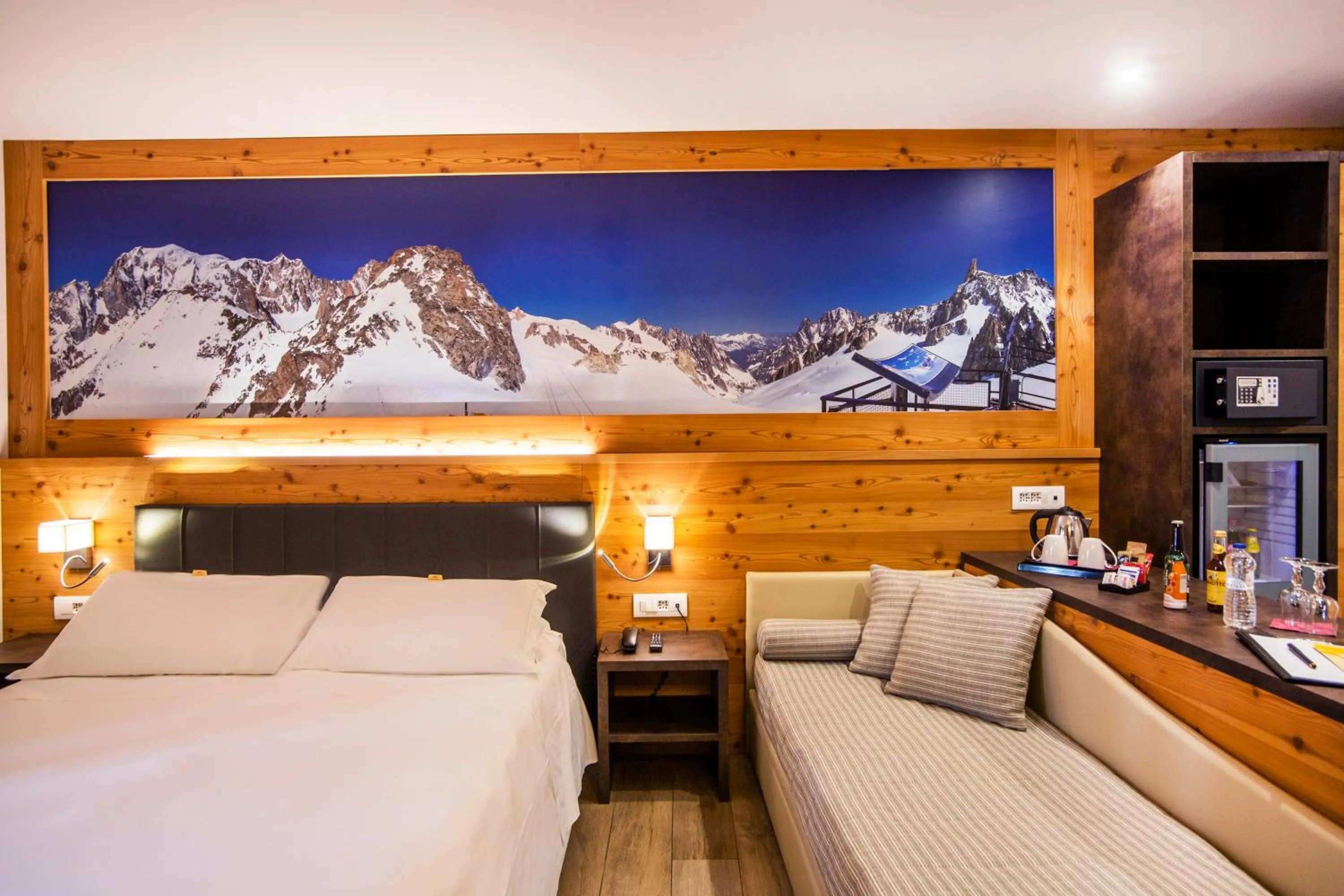Bed in Dada Mountain Hotel