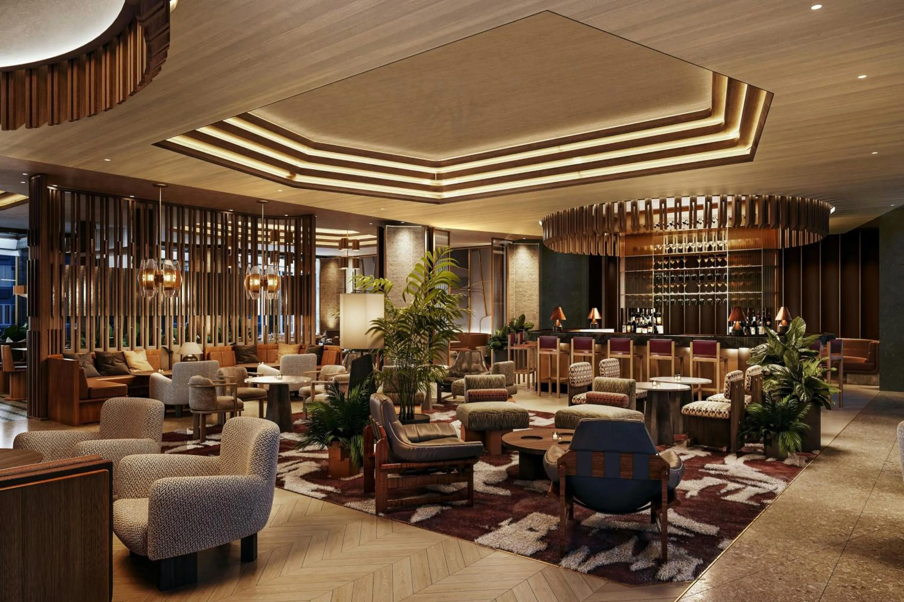 Lounge or bar in The Jay, Autograph Collection