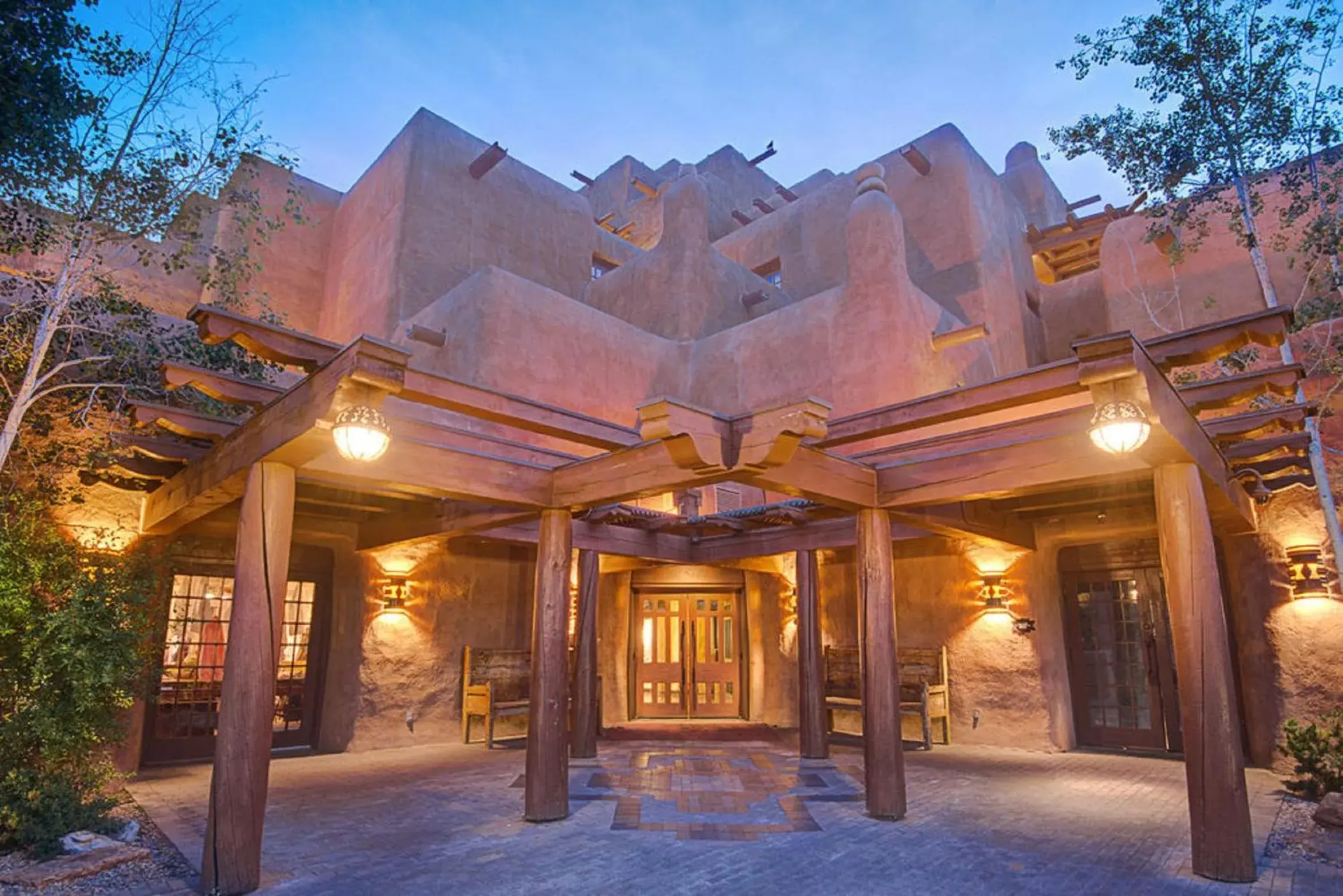 Facade/entrance in Inn & Spa at Loretto Facade/entrance in Inn & Spa at Loretto