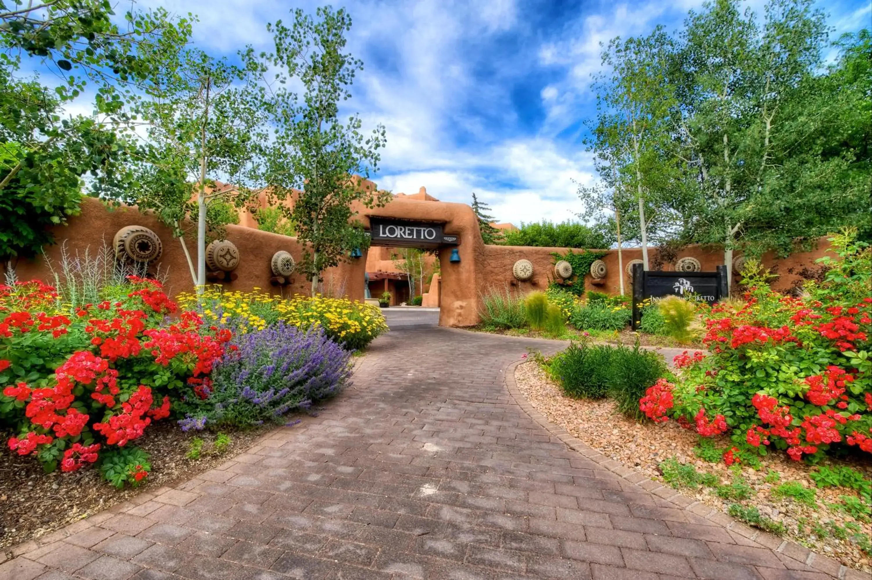 Facade/entrance in Inn & Spa at Loretto Facade/entrance in Inn & Spa at Loretto