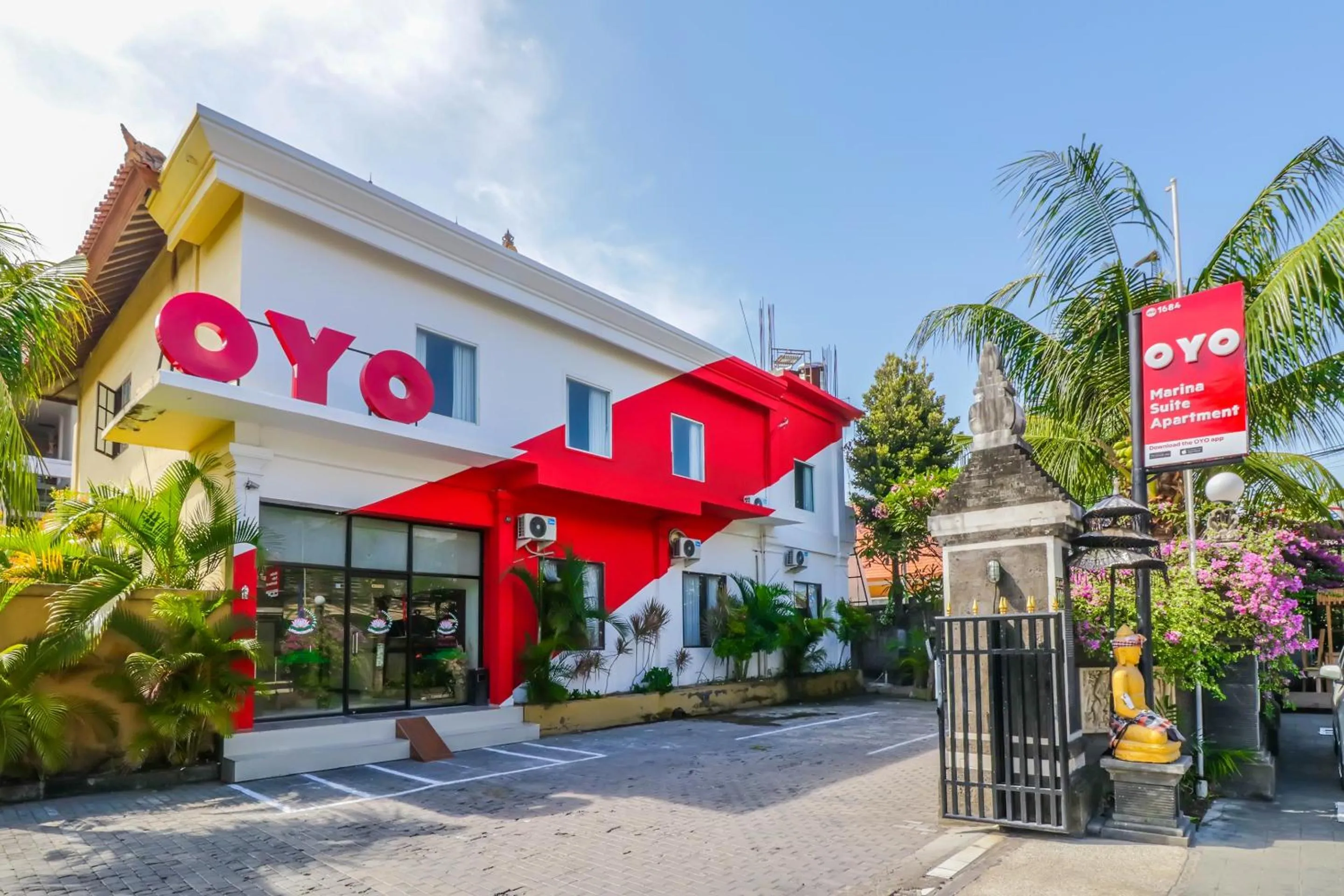 Property Building in OYO 1684 Marina Suite Apartment Bali