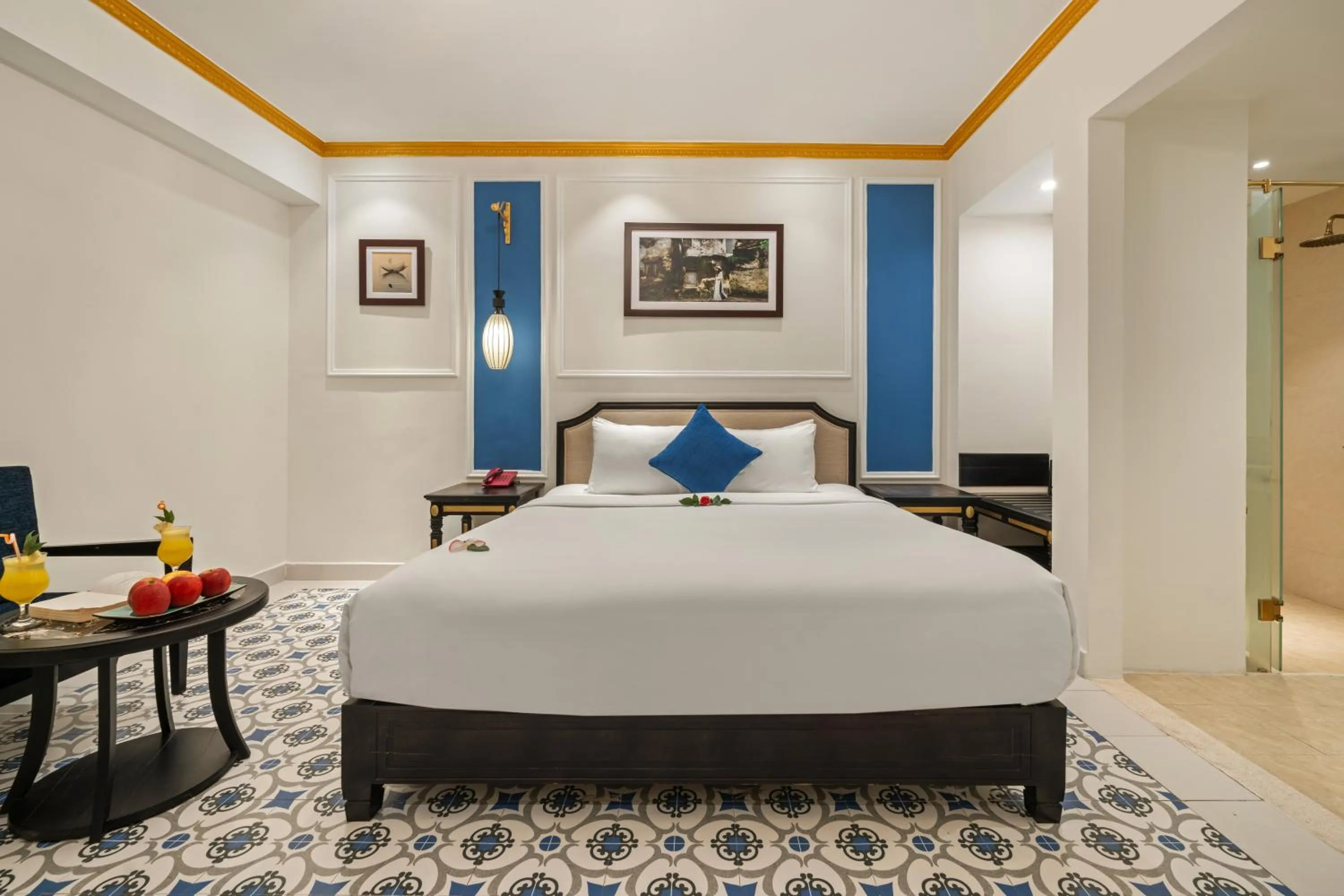 Bed in Hoi An Blue Sky Boutique Hotel & Spa