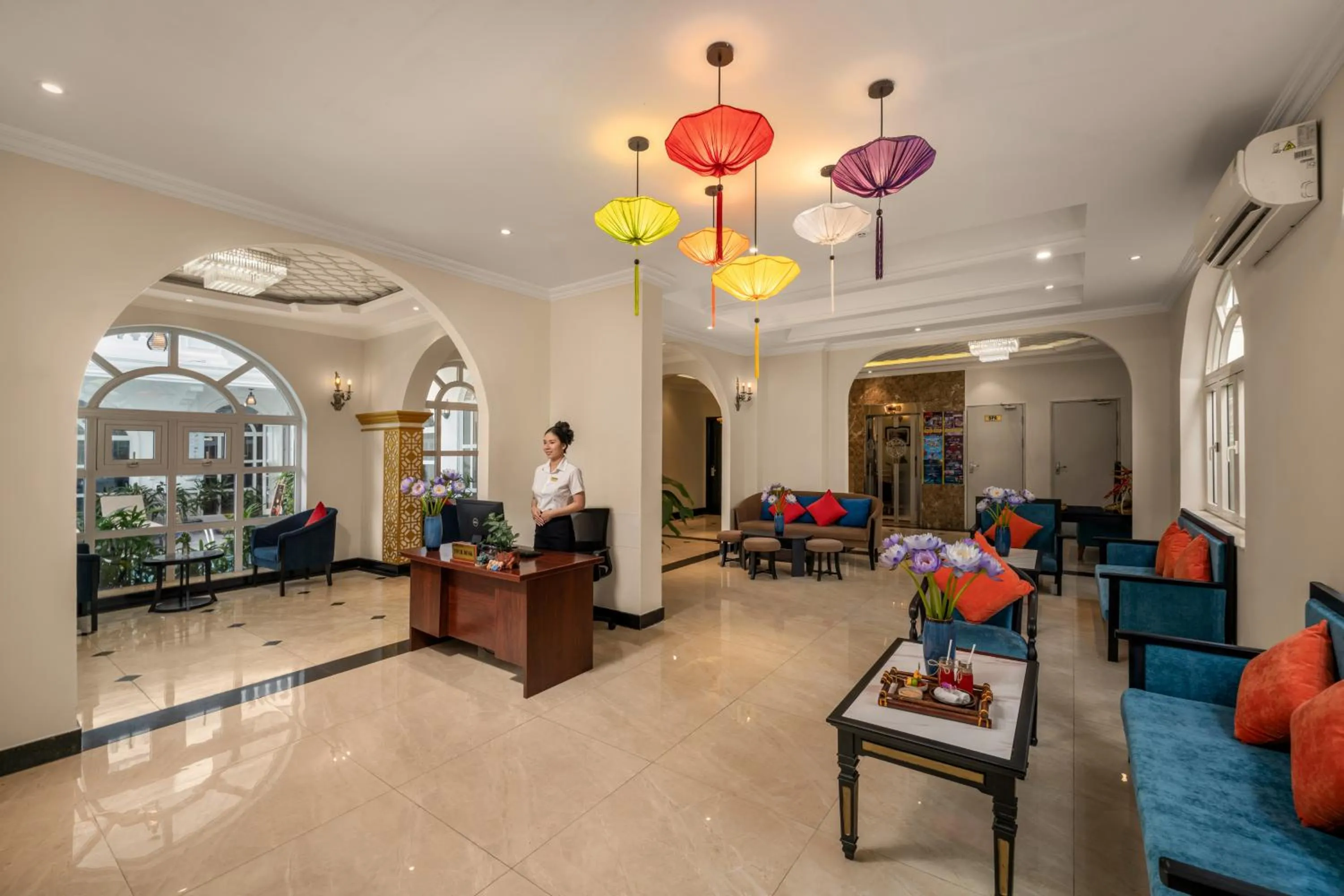 Lobby or reception in Hoi An Blue Sky Boutique Hotel & Spa
