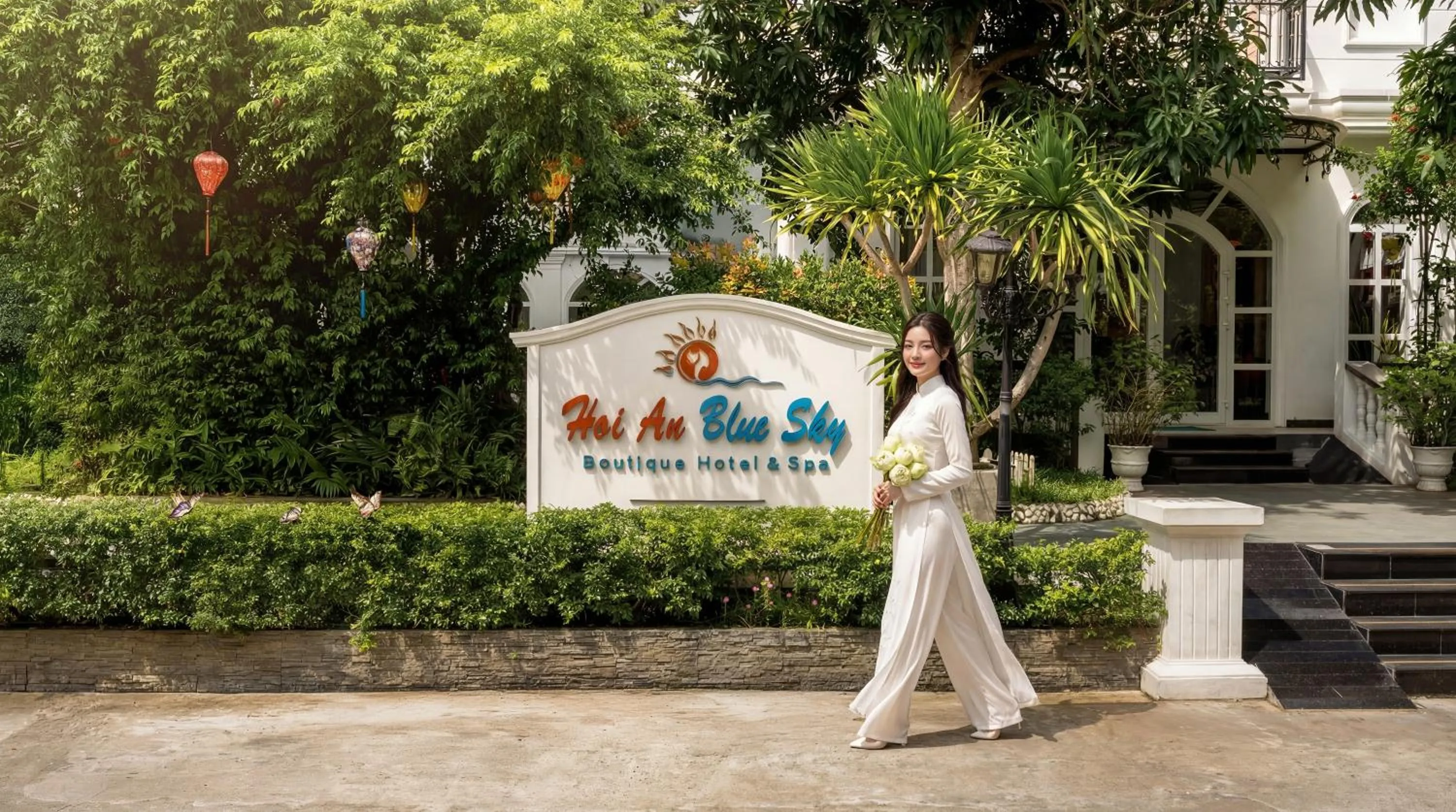 Property building in Hoi An Blue Sky Boutique Hotel & Spa