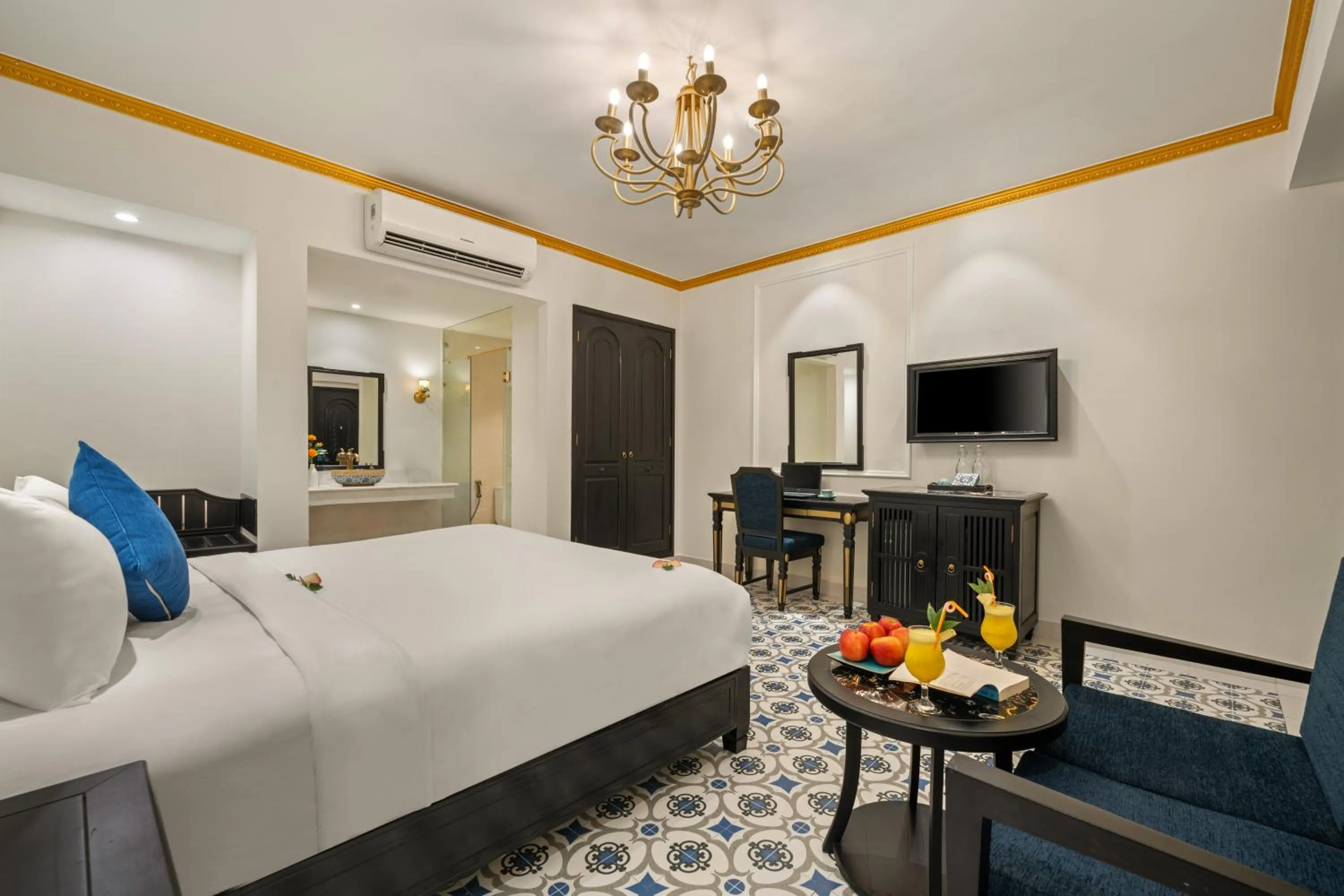 Bedroom, Bed in Hoi An Blue Sky Boutique Hotel & Spa