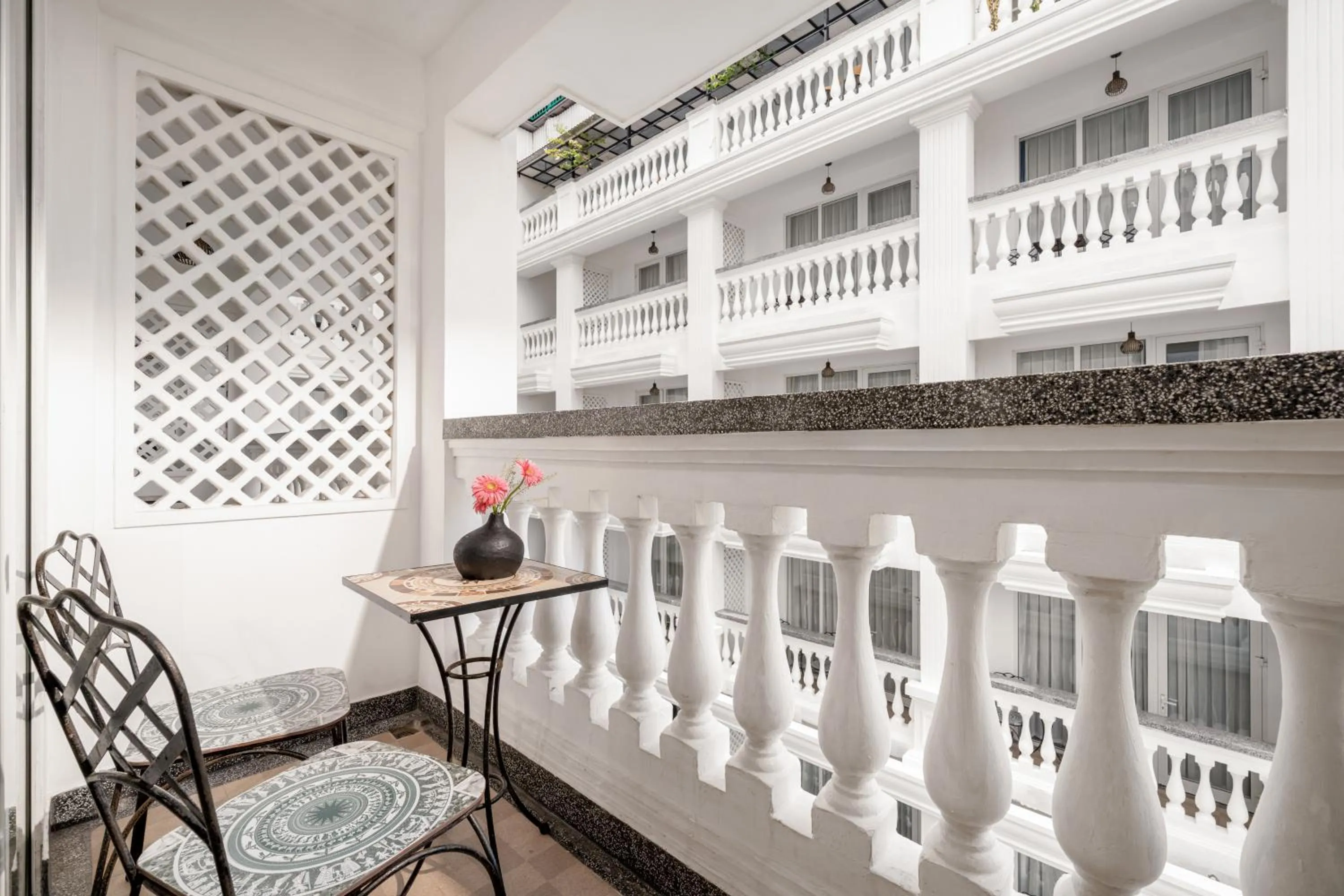 Balcony/Terrace in Hoi An Blue Sky Boutique Hotel & Spa