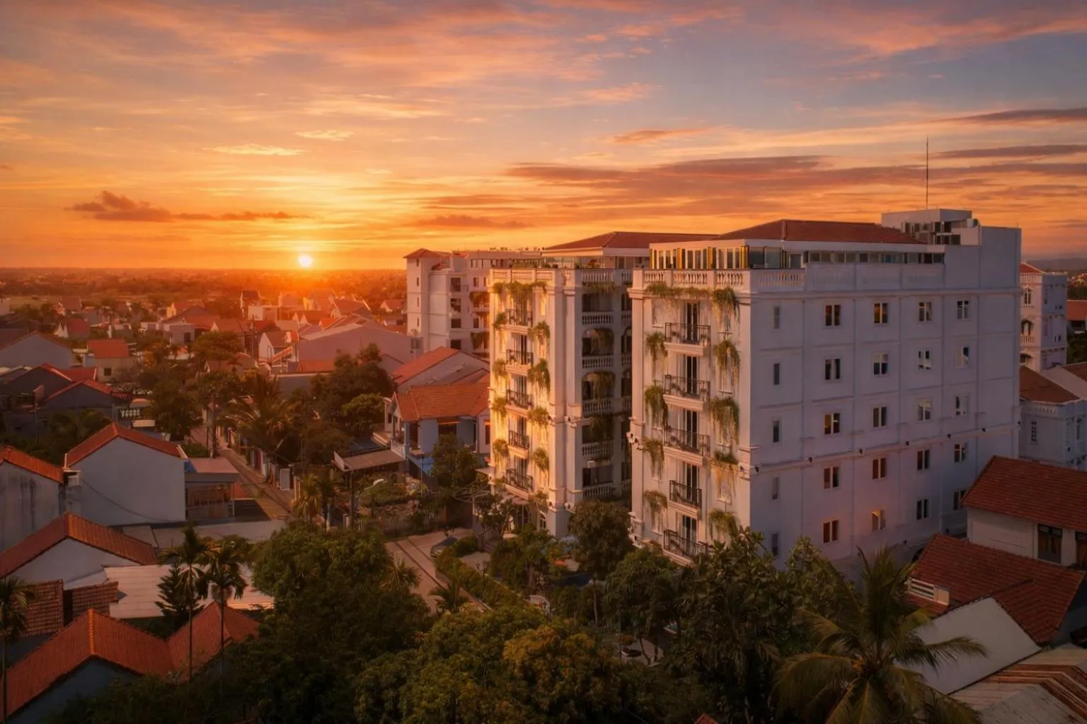 Property building in Hoi An Blue Sky Boutique Hotel & Spa