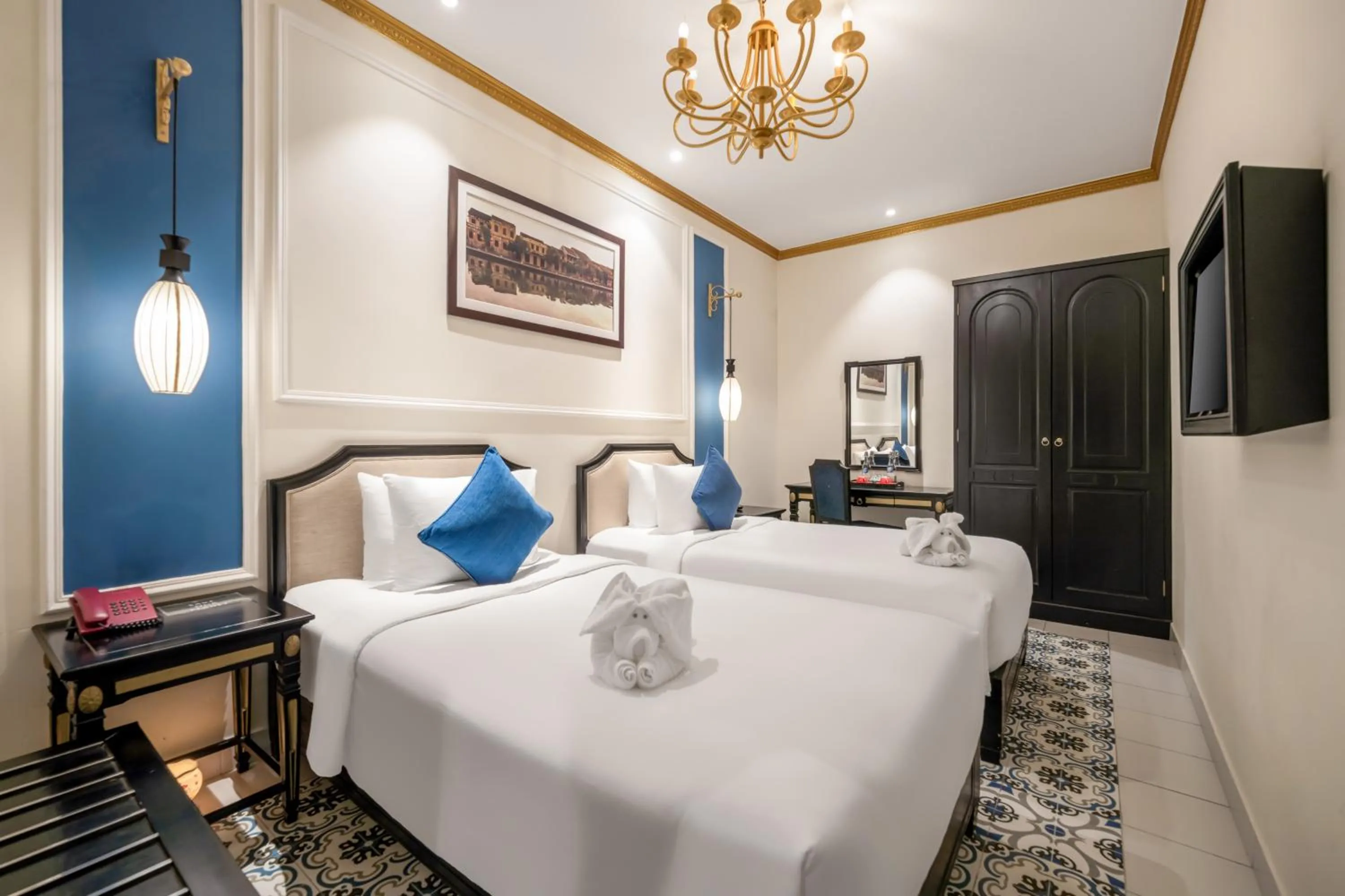 Bed in Hoi An Blue Sky Boutique Hotel & Spa