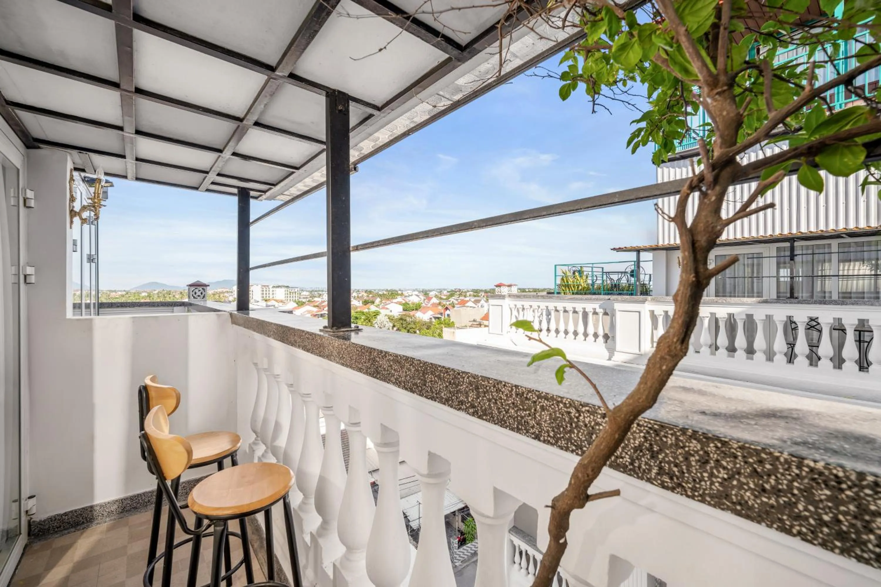 Balcony/Terrace in Hoi An Blue Sky Boutique Hotel & Spa