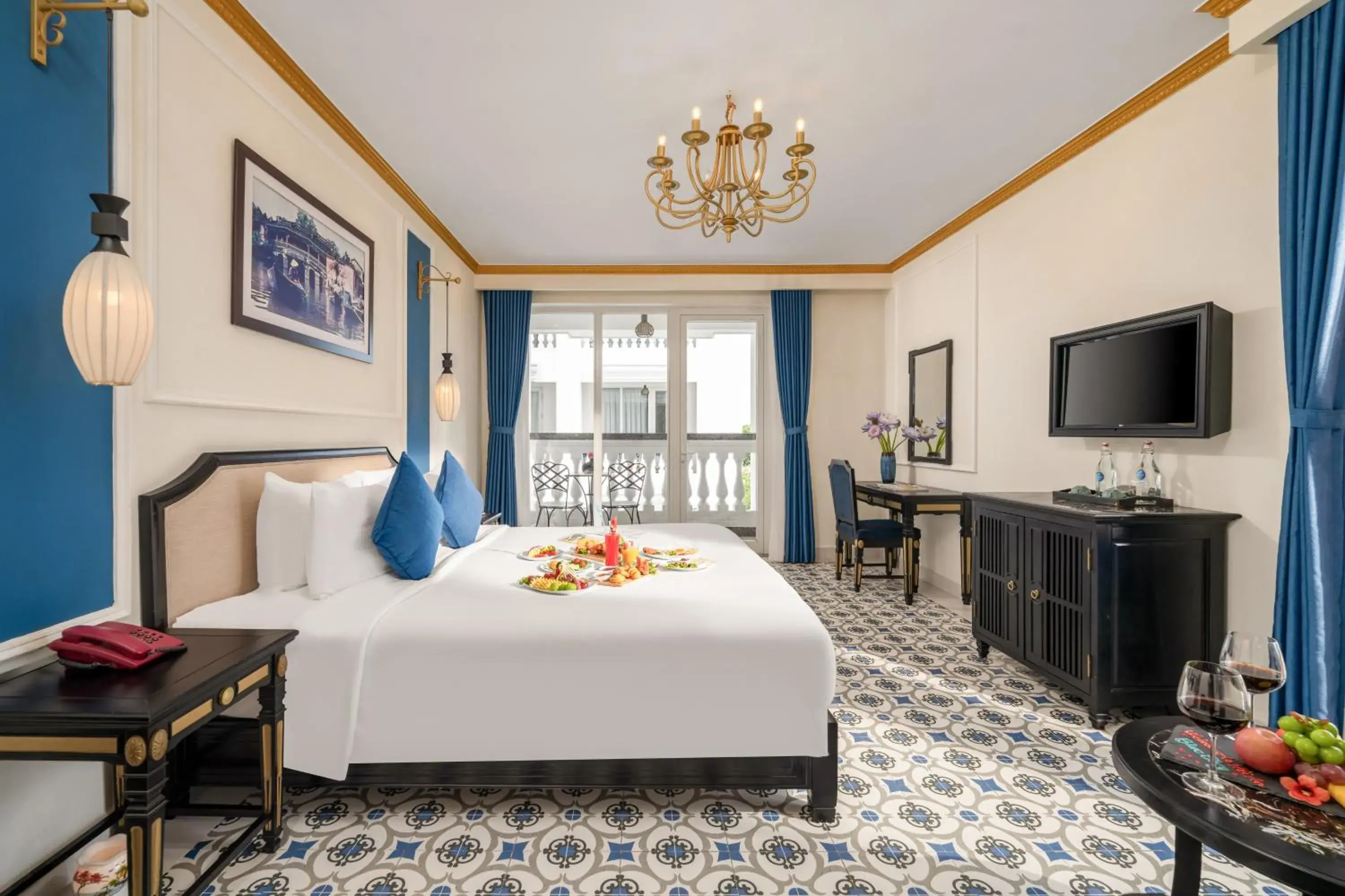 Bedroom, Bed in Hoi An Blue Sky Boutique Hotel & Spa Bedroom, Bed in Hoi An Blue Sky Boutique Hotel & Spa