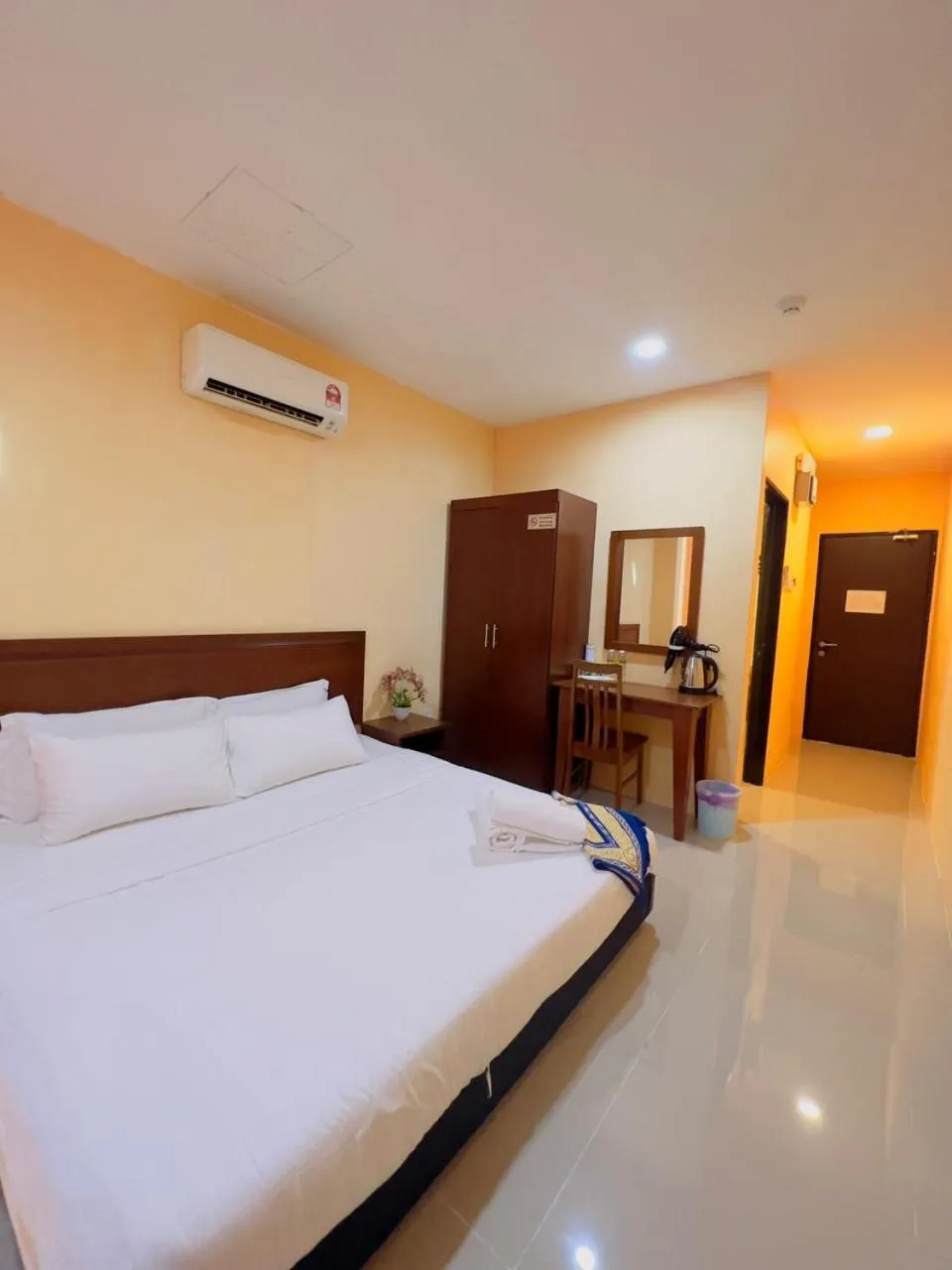 Bed in Noor Boutique Hotel