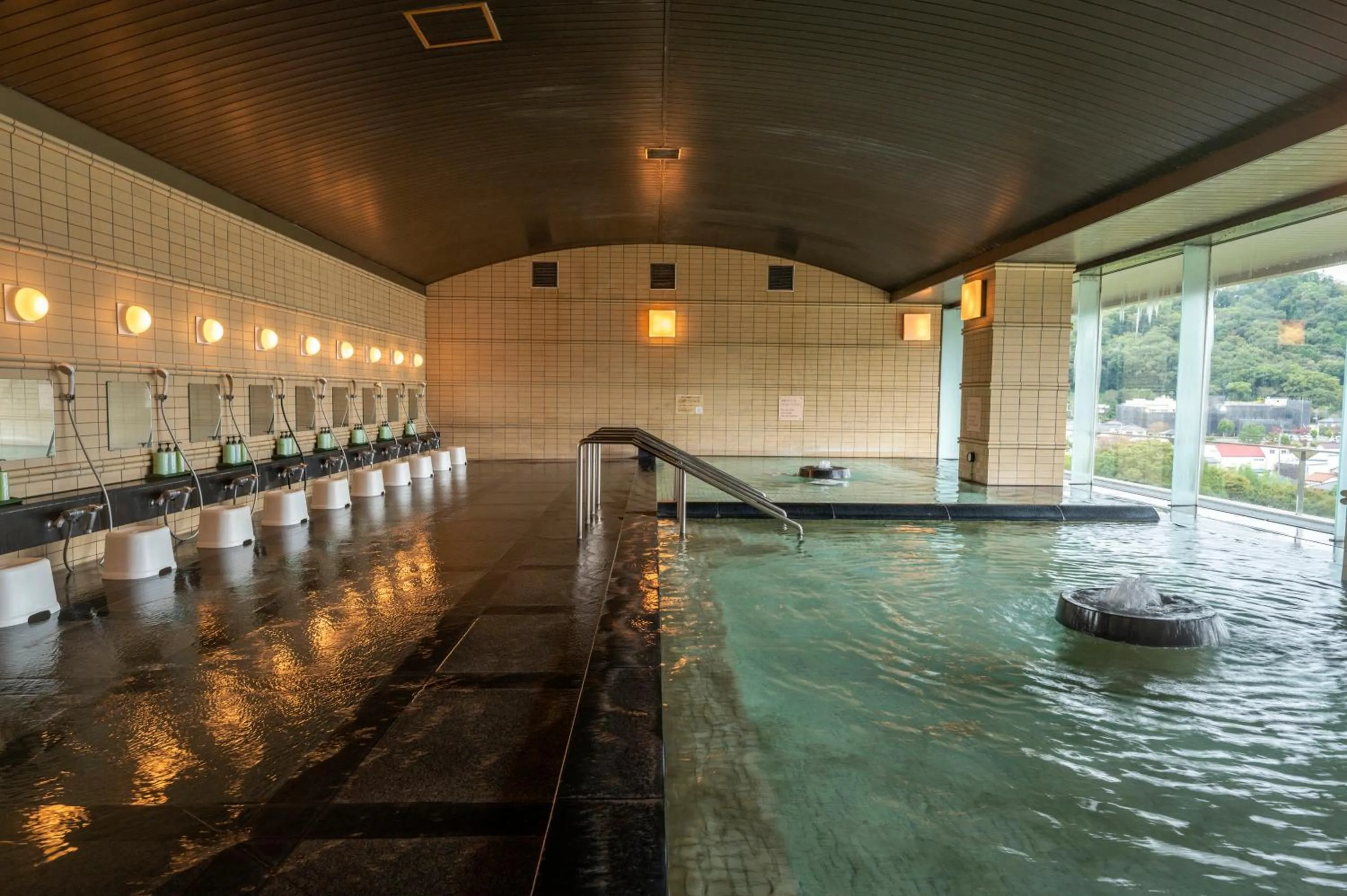 Area and facilities in KAMENOI HOTEL Ome