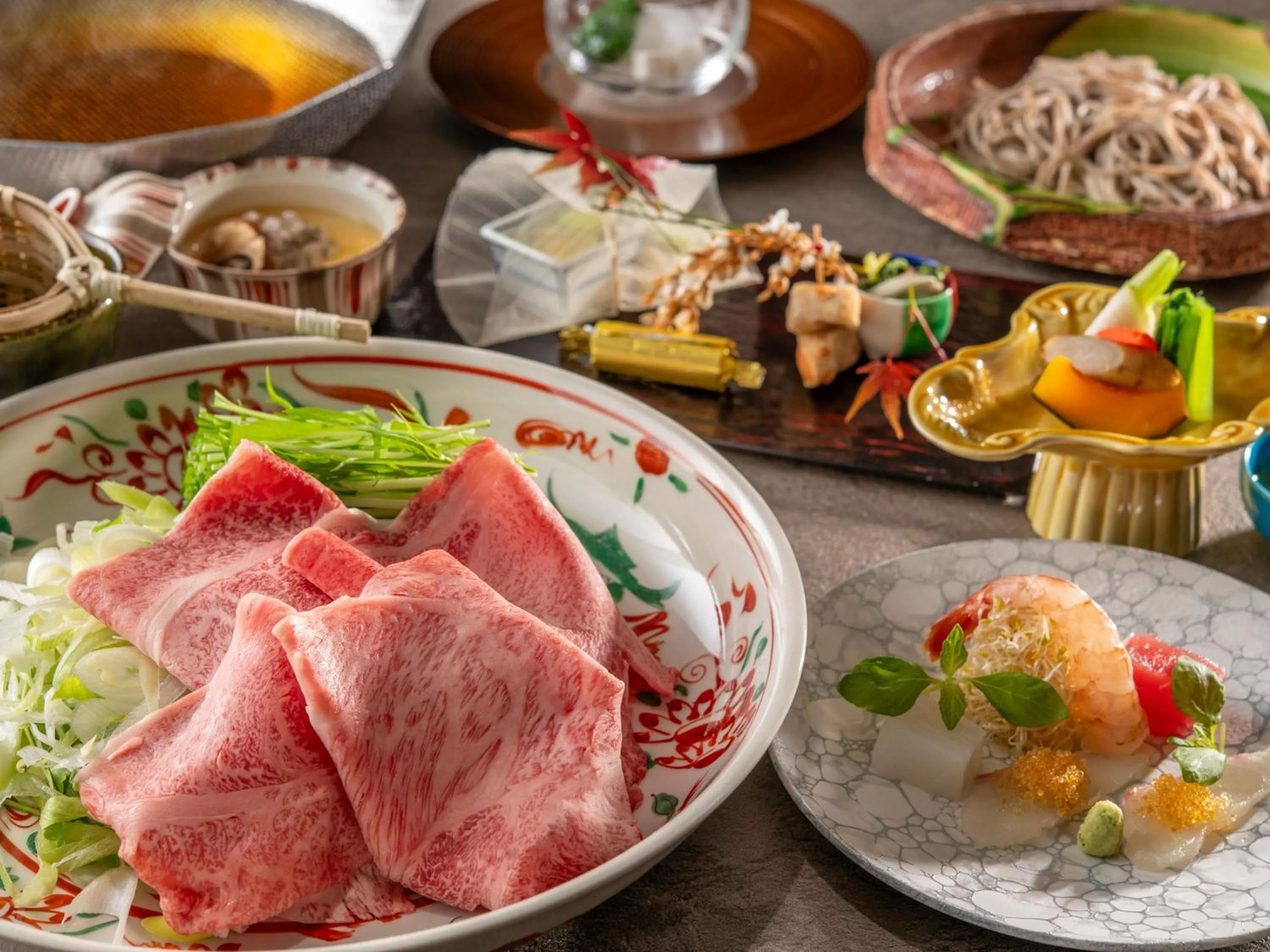 Dinner in KAMENOI HOTEL Ome