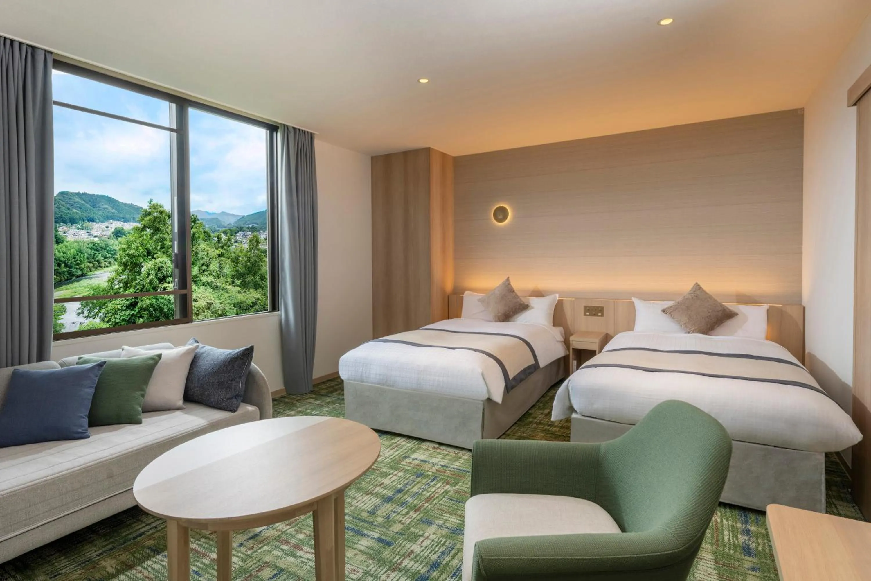 Photo of the whole room, Bed in KAMENOI HOTEL Ome