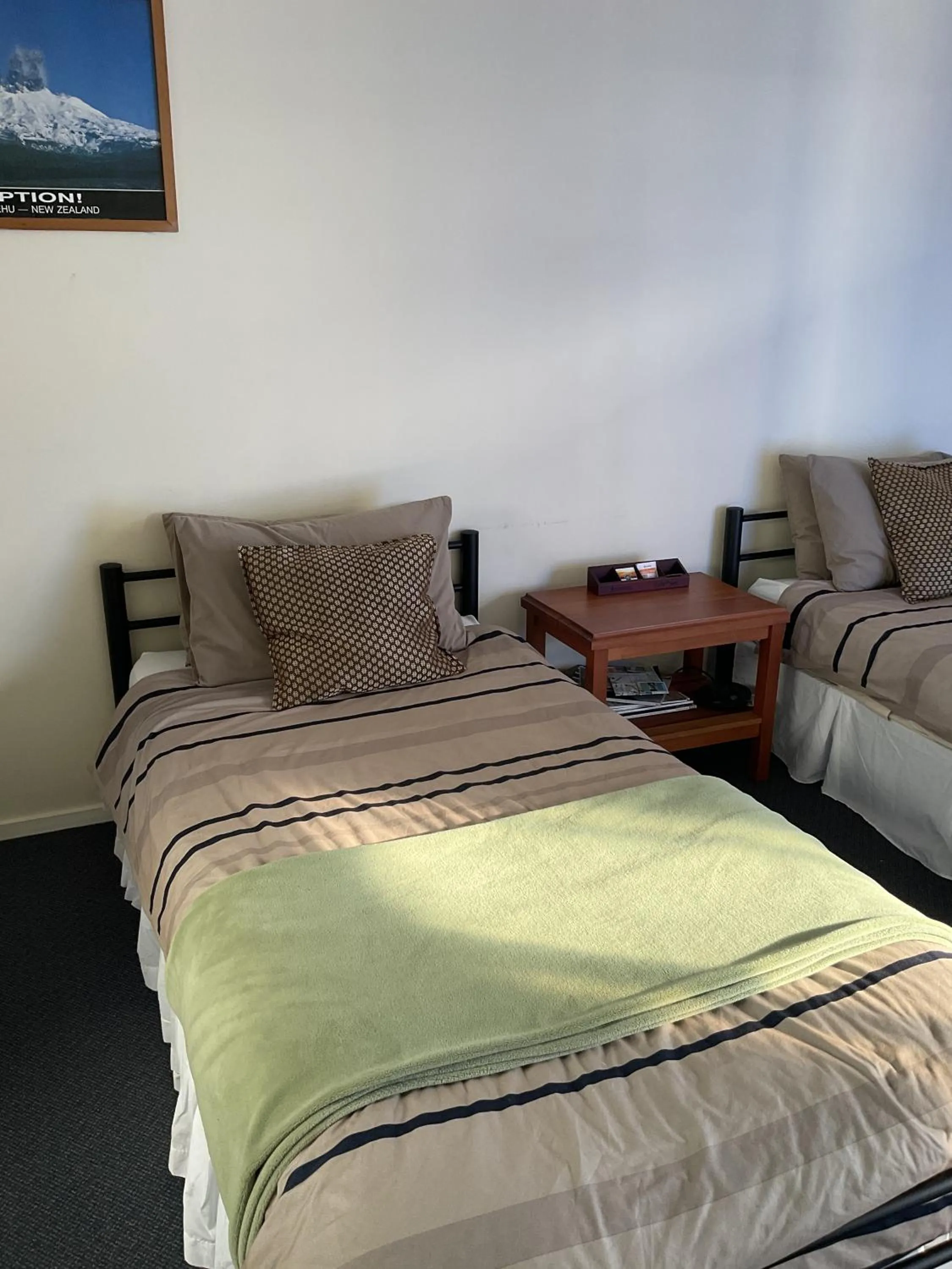 Bedroom, Bed in Tongariro River Retreat