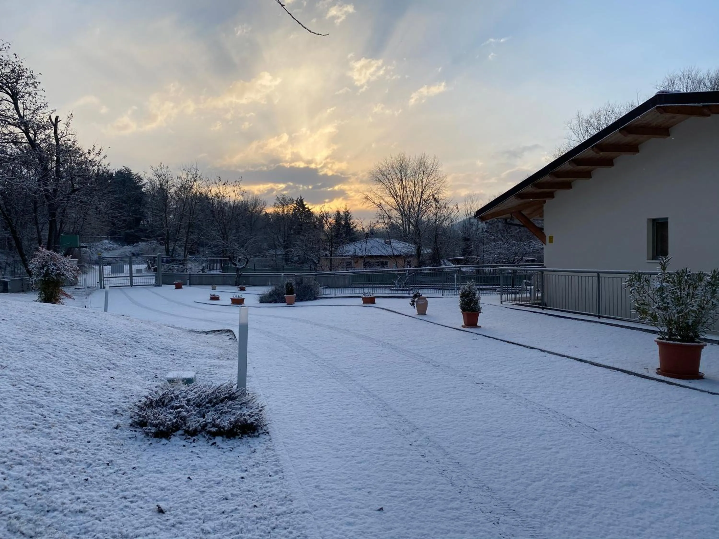 Winter in B&B Oasi Vetoio