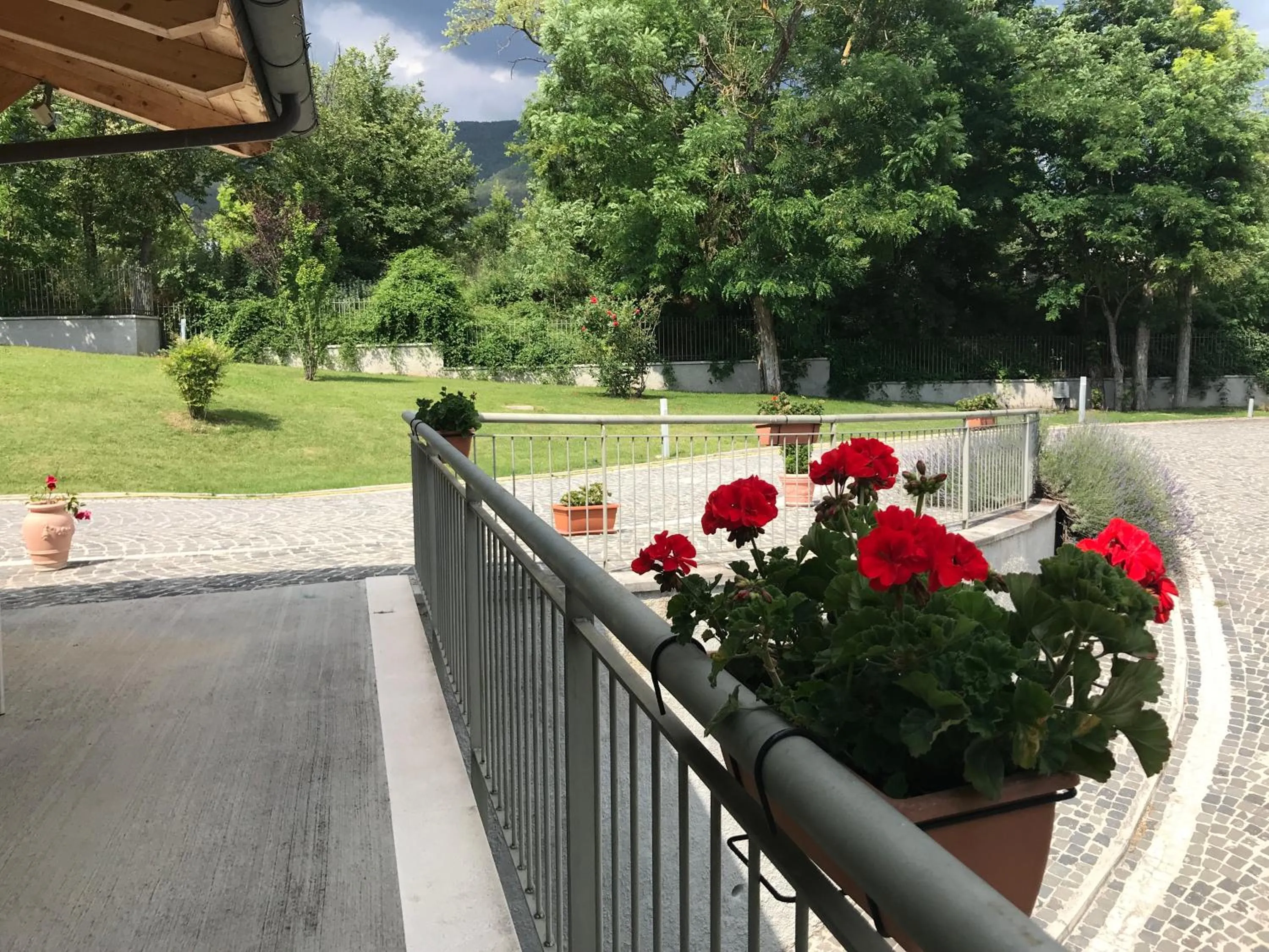 Balcony/Terrace in B&B Oasi Vetoio