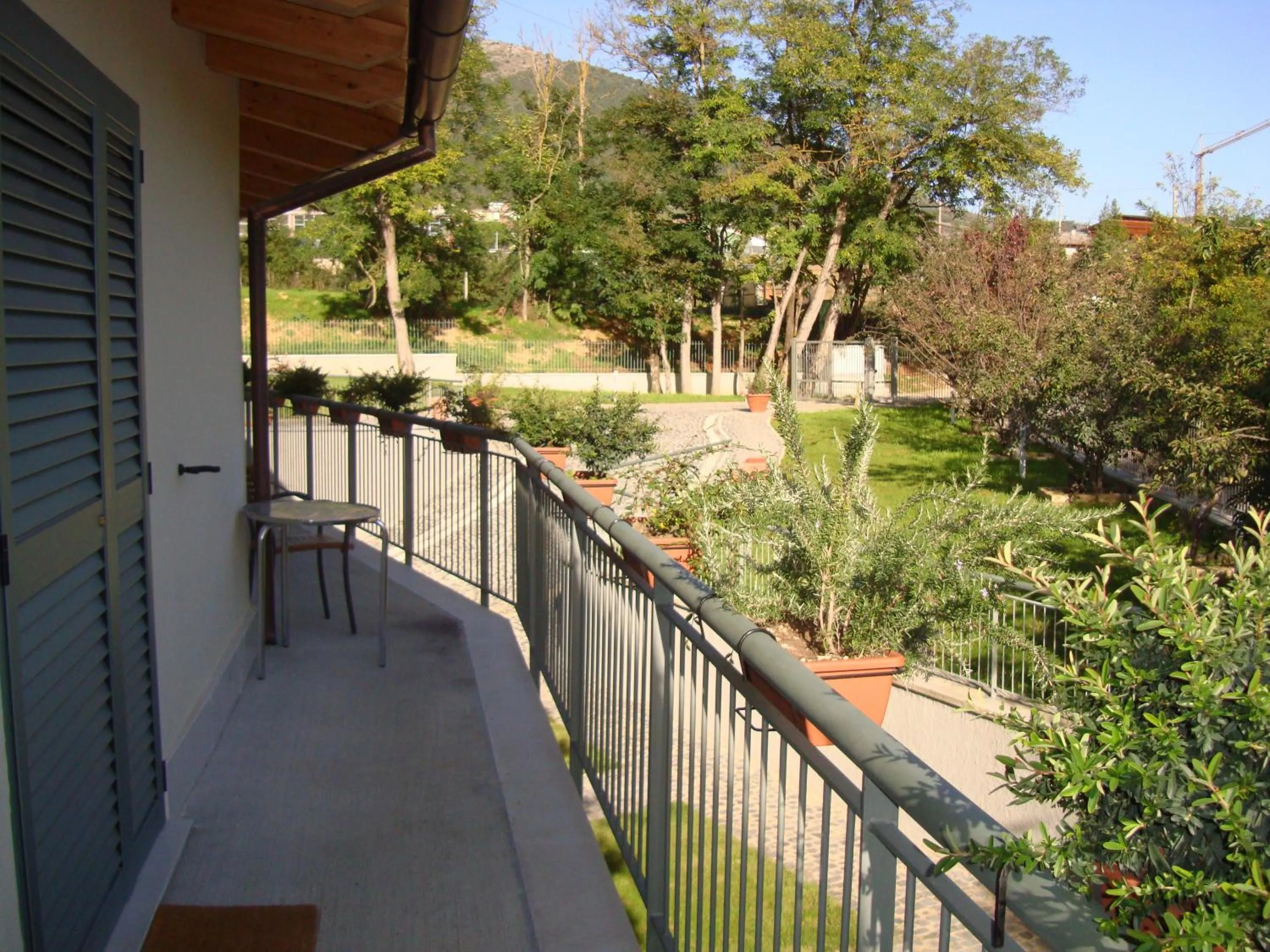 Balcony/Terrace in B&B Oasi Vetoio