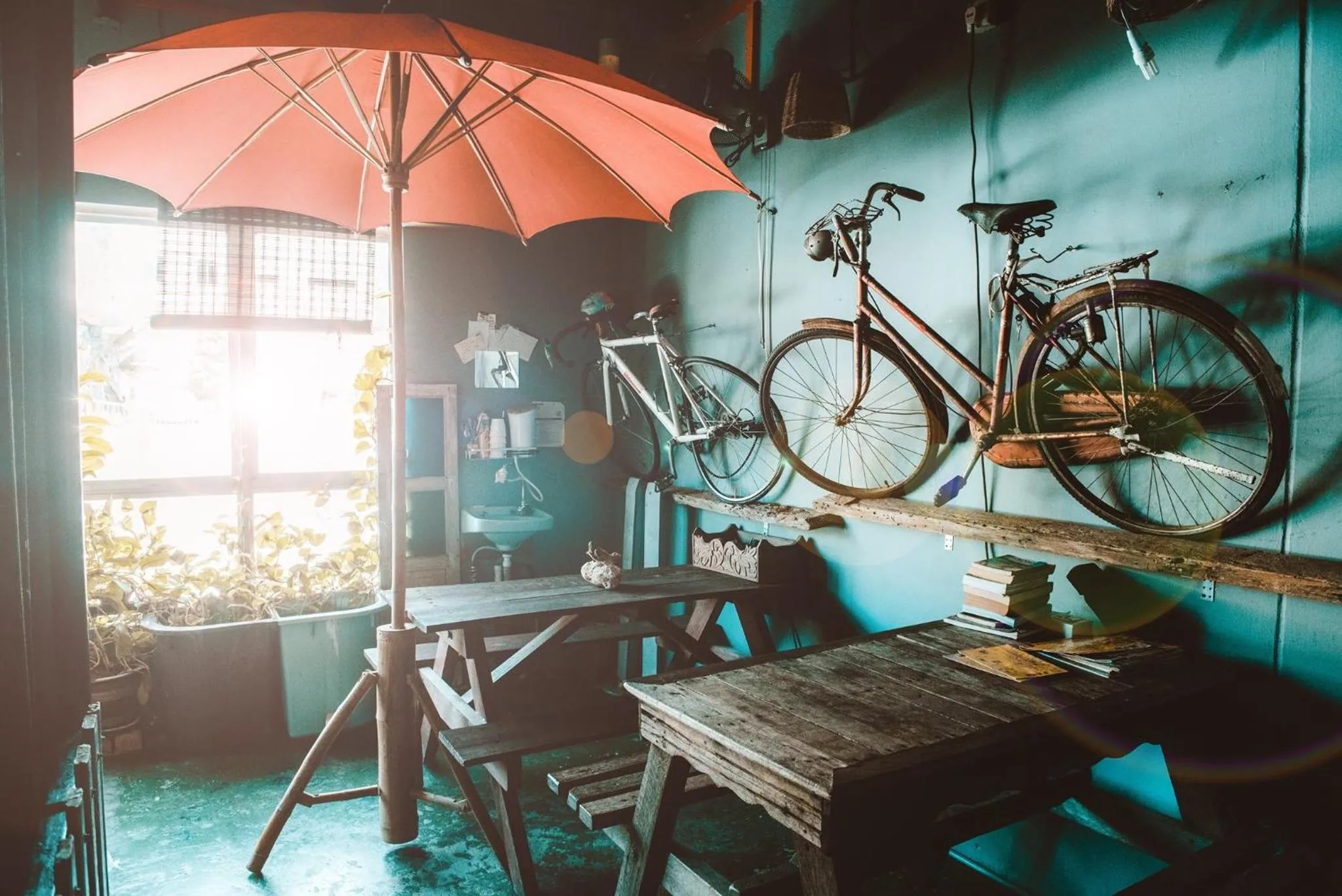 Seating area in Motodorm Langkawi
