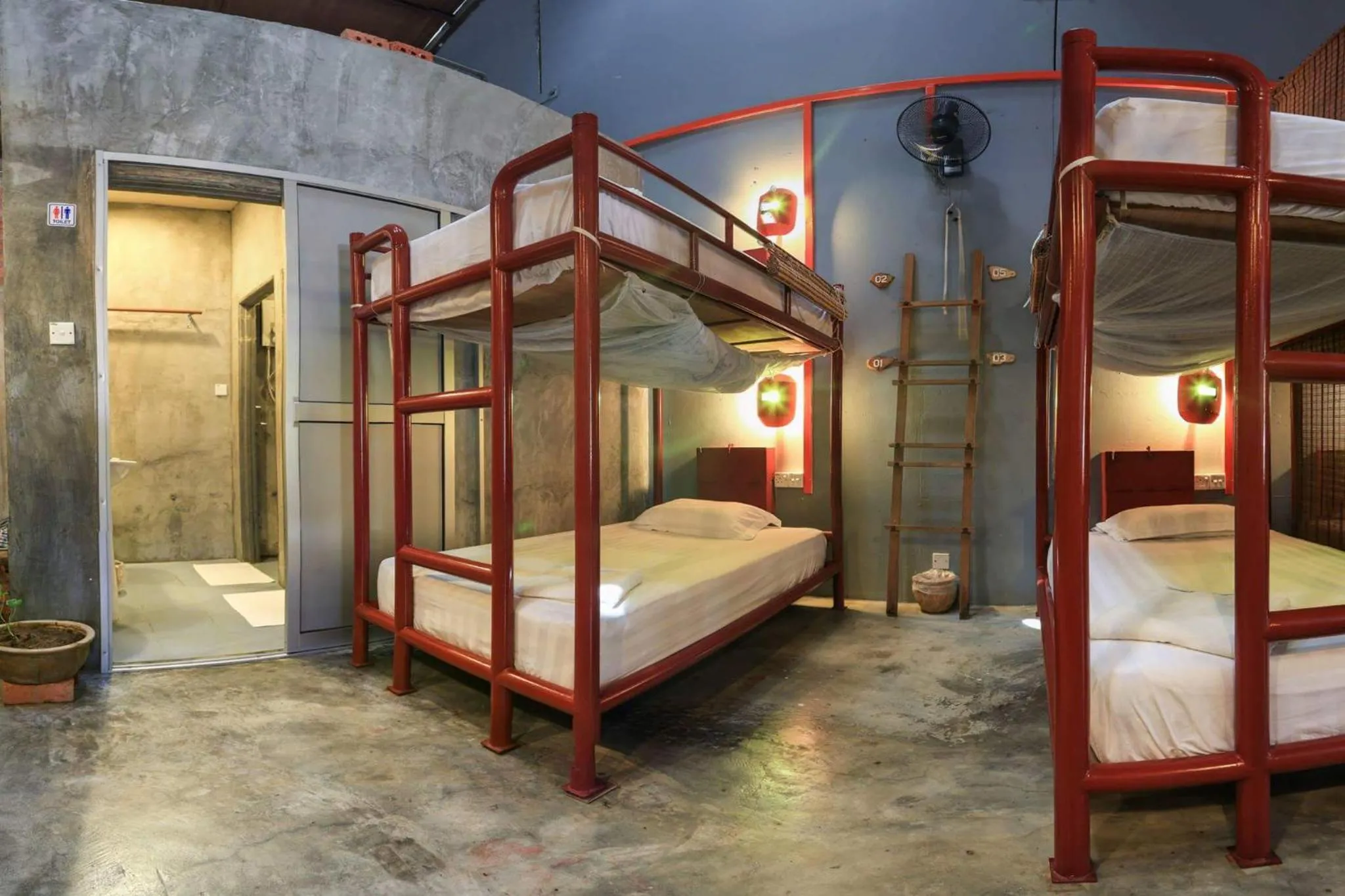 Bed in Motodorm Langkawi