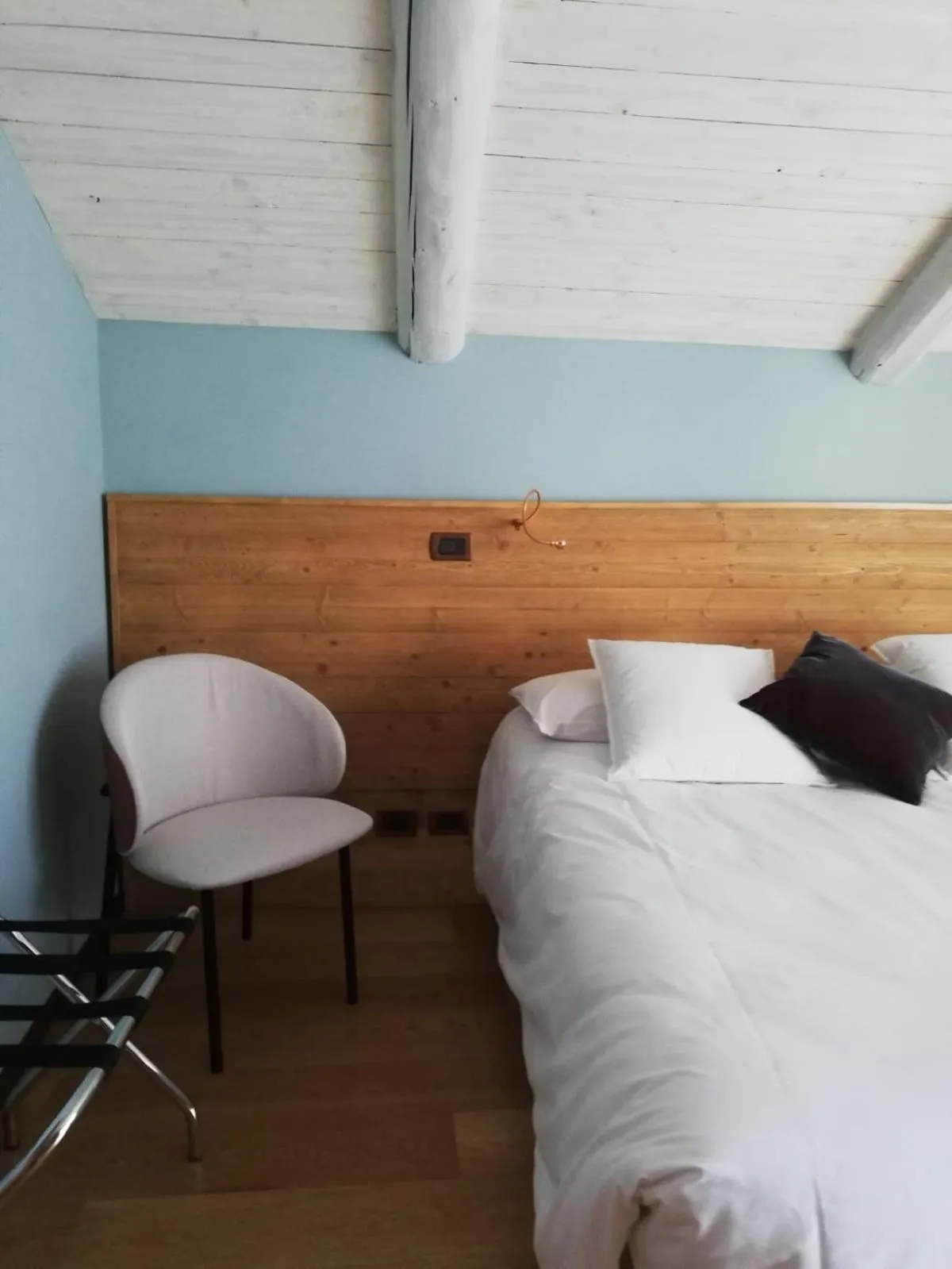 Bed in La Giolitta Accomodations