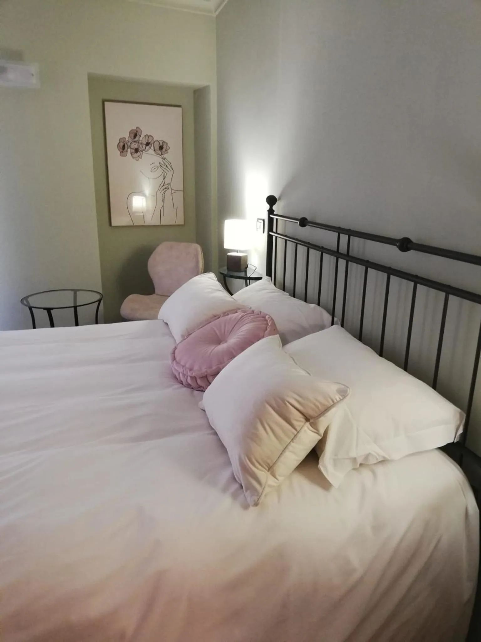 Bed in La Giolitta Accomodations