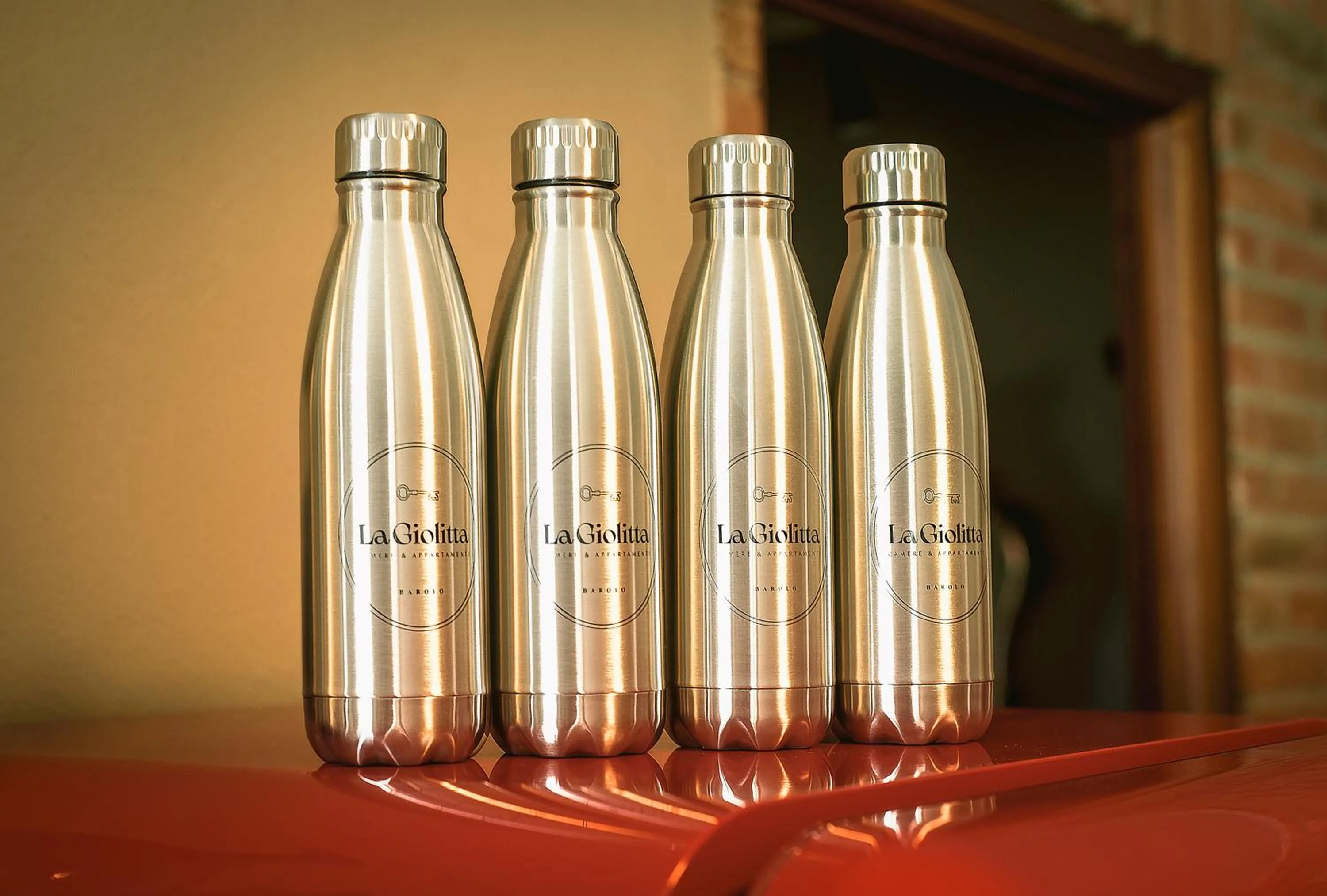 kitchen in La Giolitta Accomodations