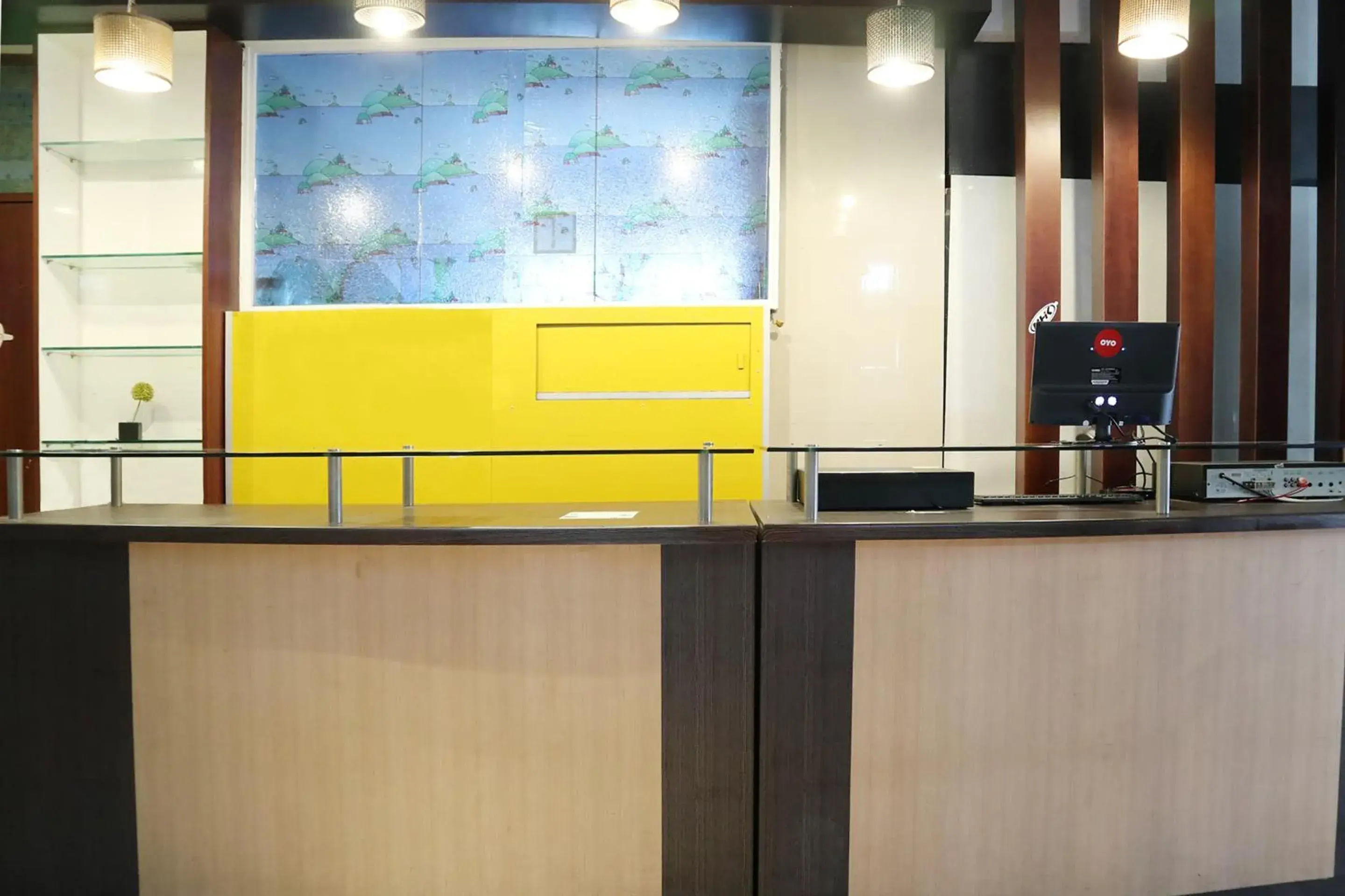 Lobby or reception in Hotel O M Authentic Kost Man Lobby or reception in Hotel O M Authentic Kost Man