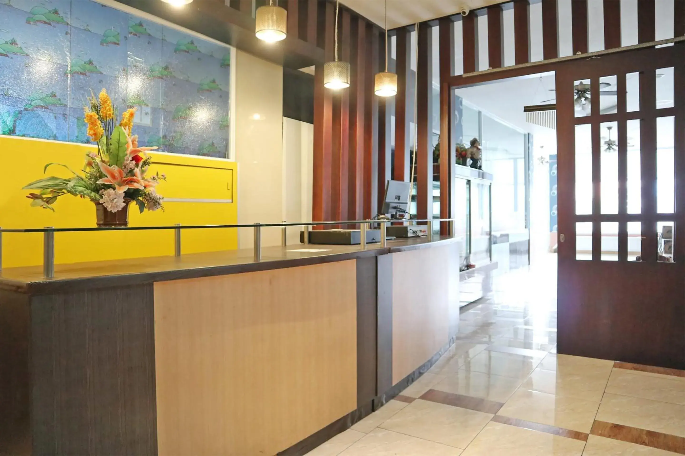 Lobby or reception in Hotel O M Authentic Kost Man Lobby or reception in Hotel O M Authentic Kost Man