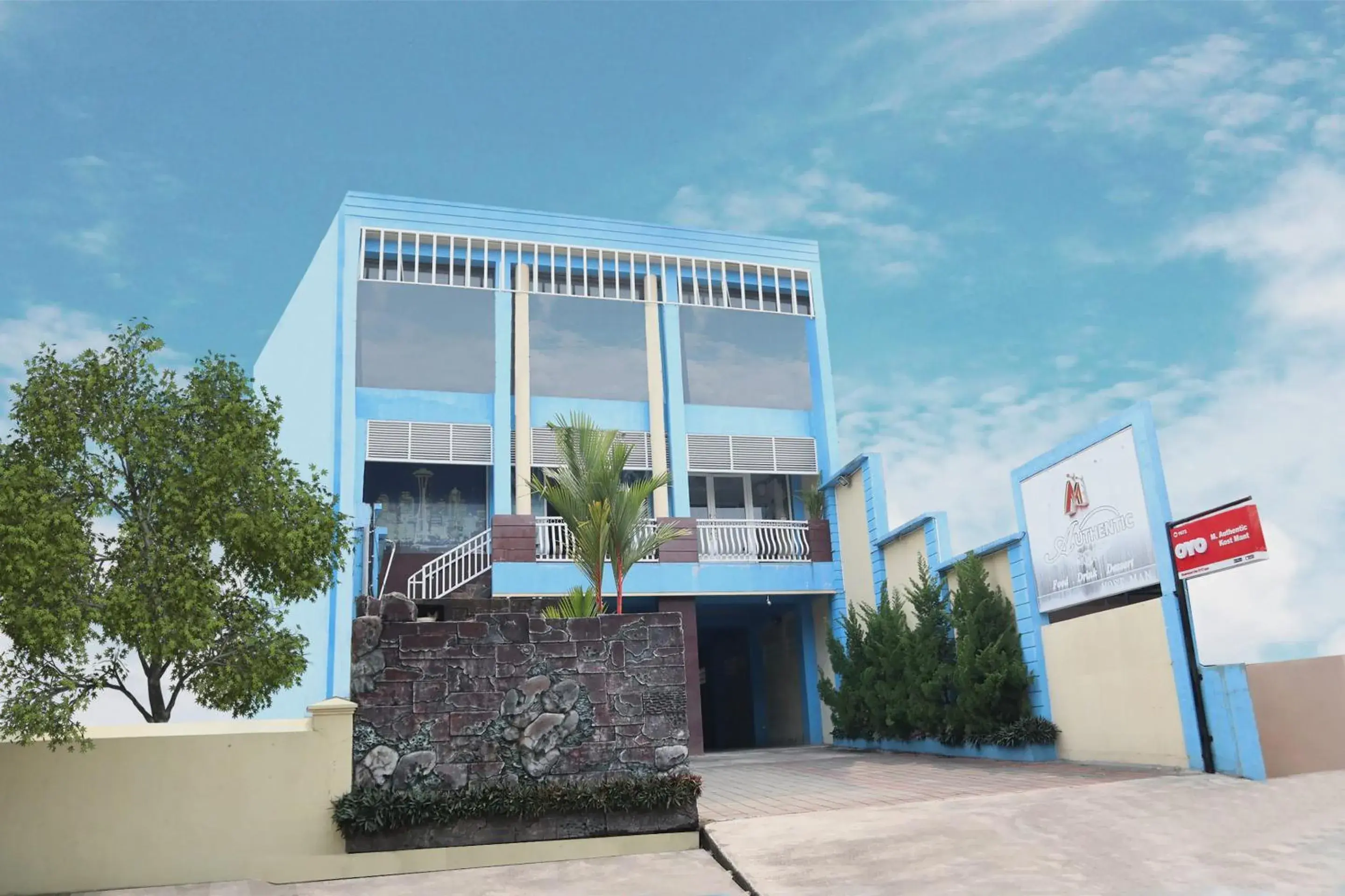 Facade/entrance in Hotel O M Authentic Kost Man Facade/entrance in Hotel O M Authentic Kost Man