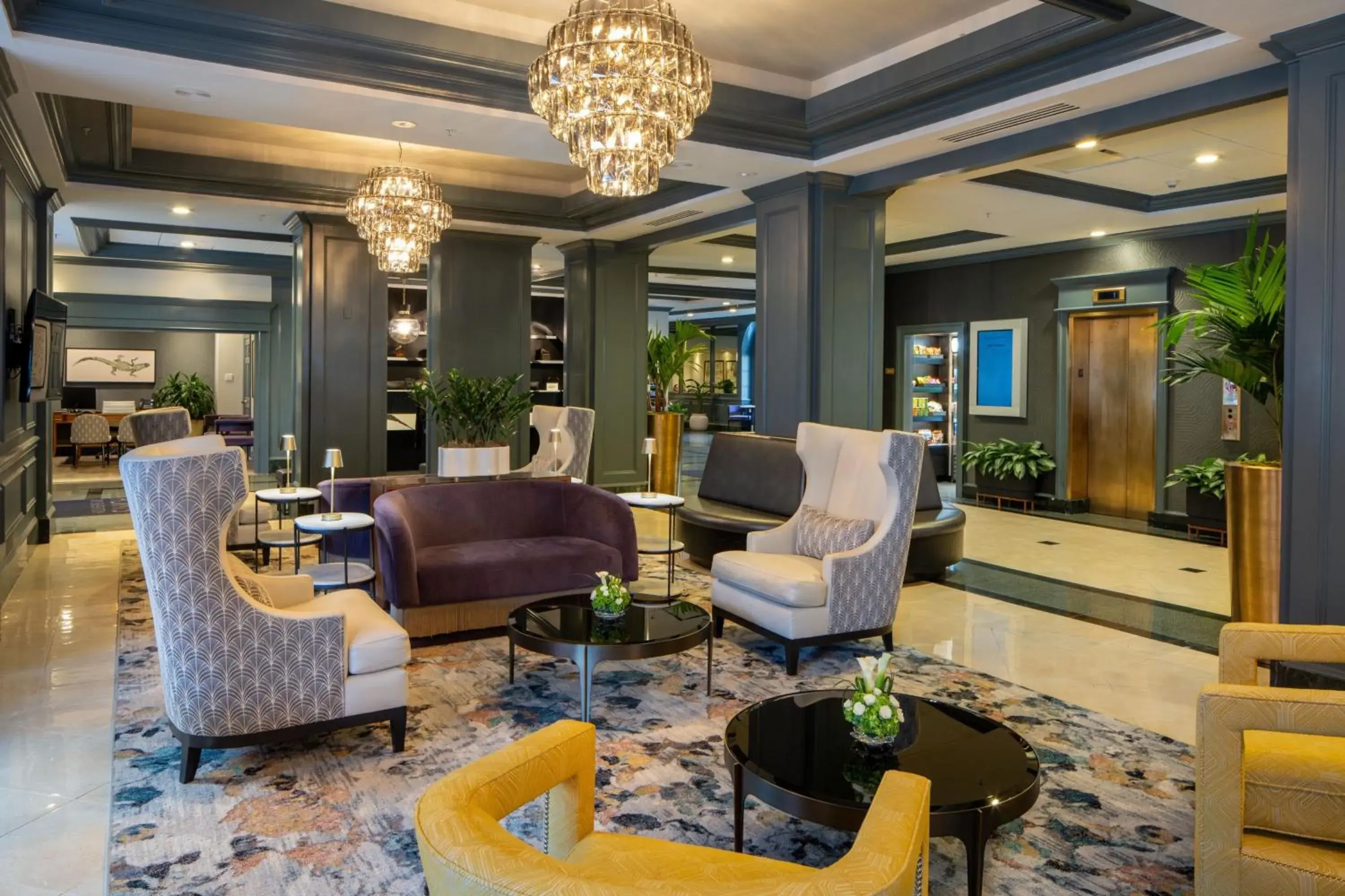 Lobby or reception in Four Points by Sheraton French Quarter Lobby or reception in Four Points by Sheraton French Quarter