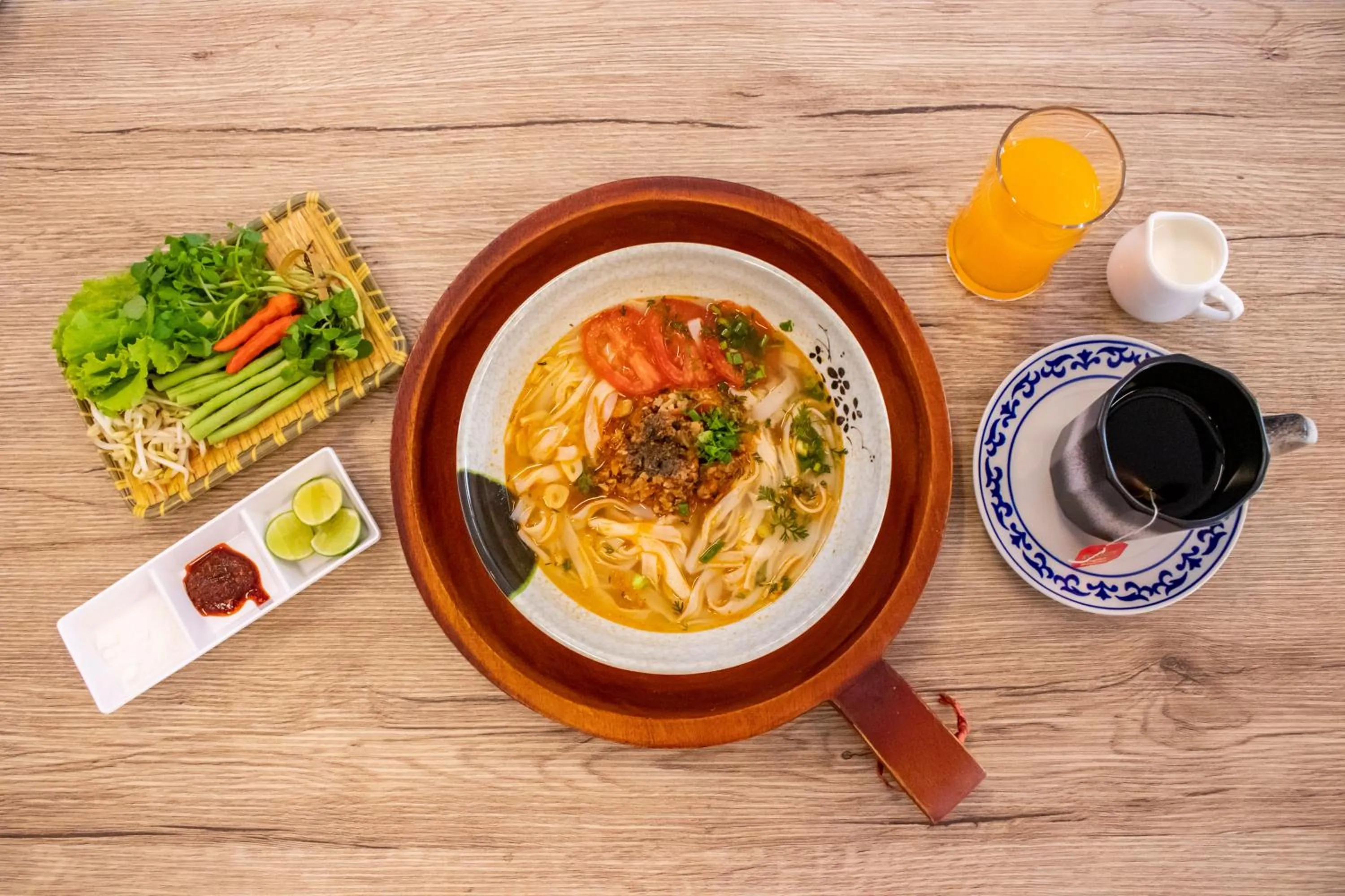 Breakfast in Luang Prabang Museum Inn & Travel