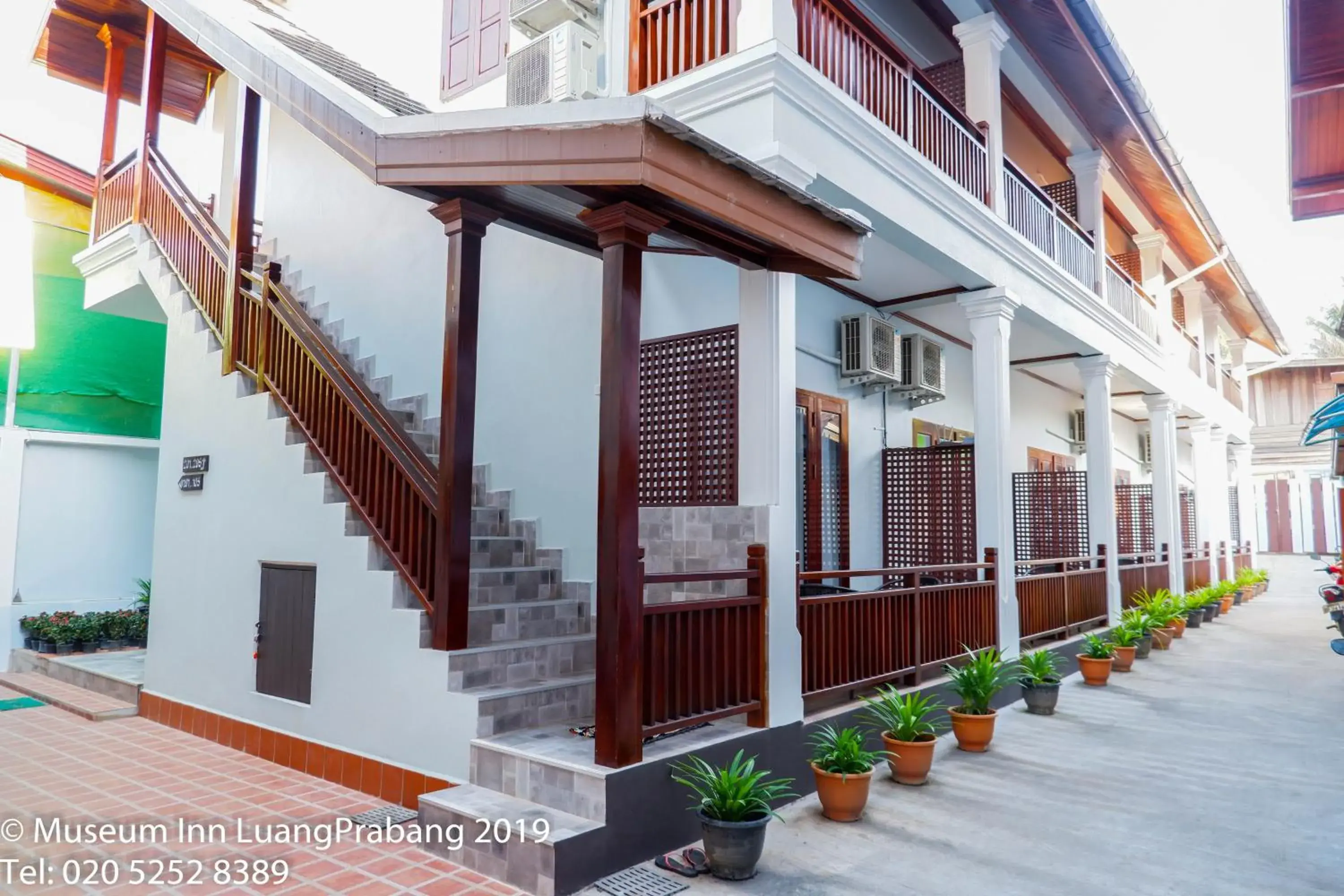 Property building in Luang Prabang Museum Inn & Travel Property building in Luang Prabang Museum Inn & Travel