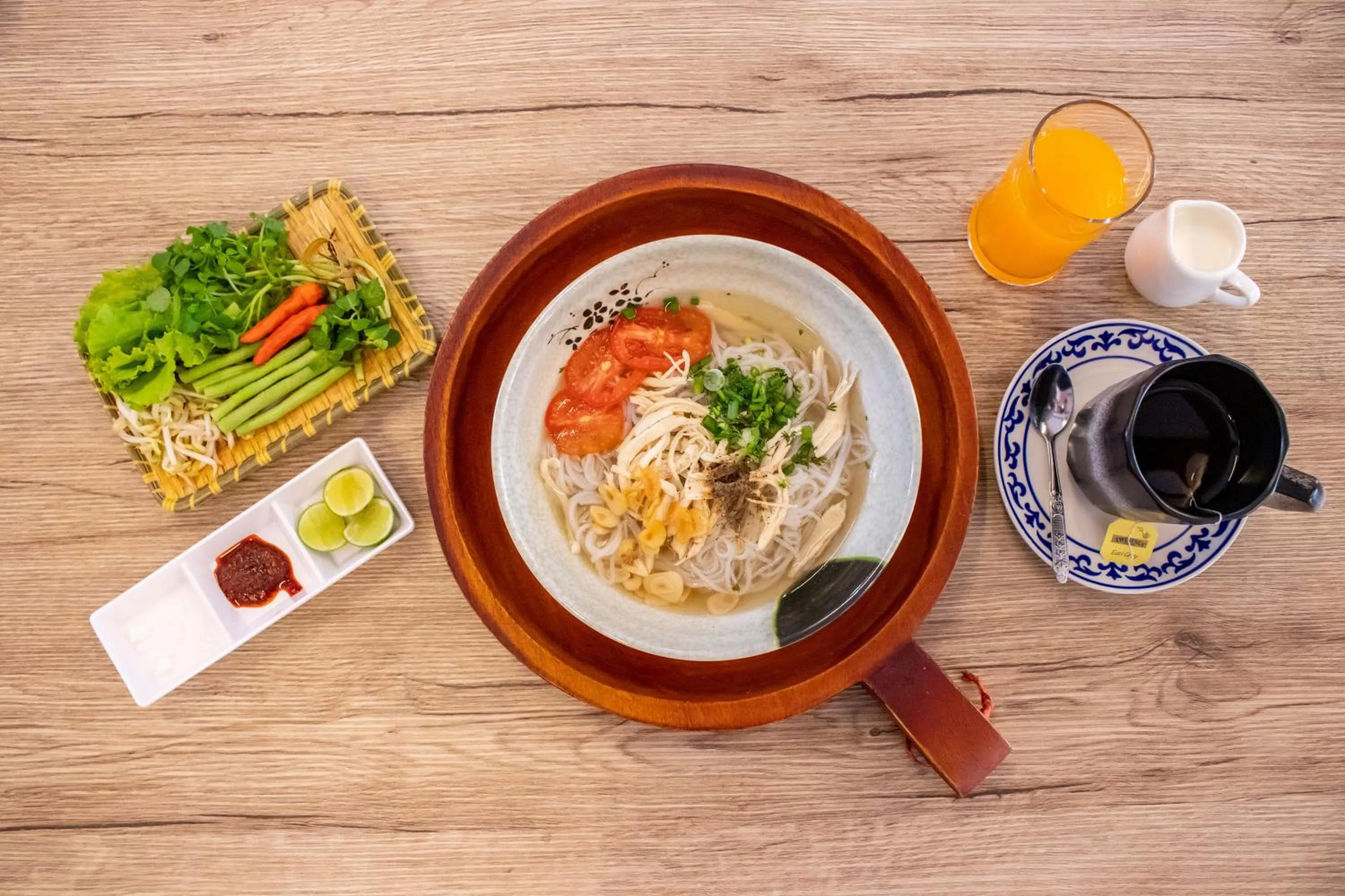 Breakfast in Luang Prabang Museum Inn & Travel