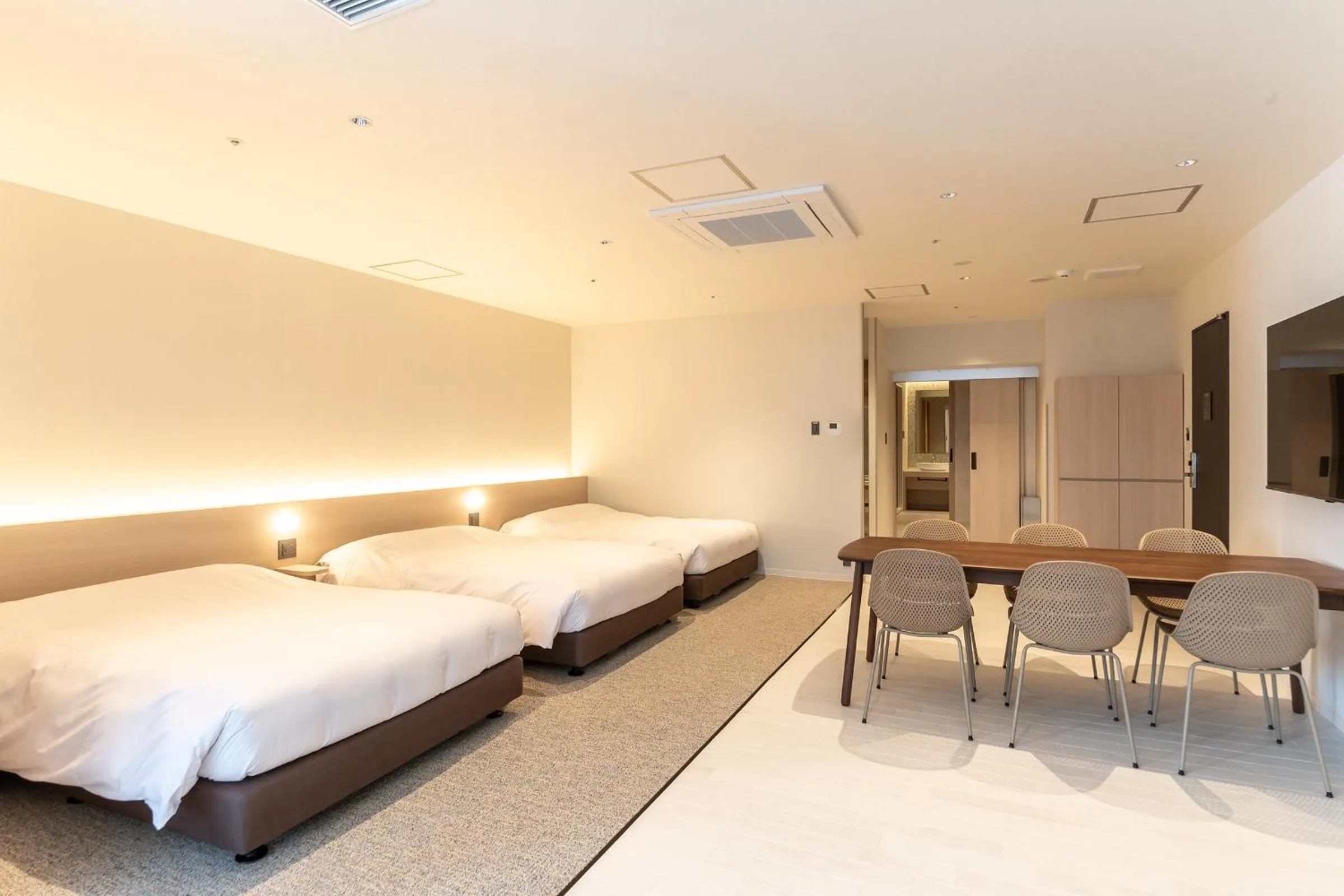 Bed in Olympic Inn Azabu