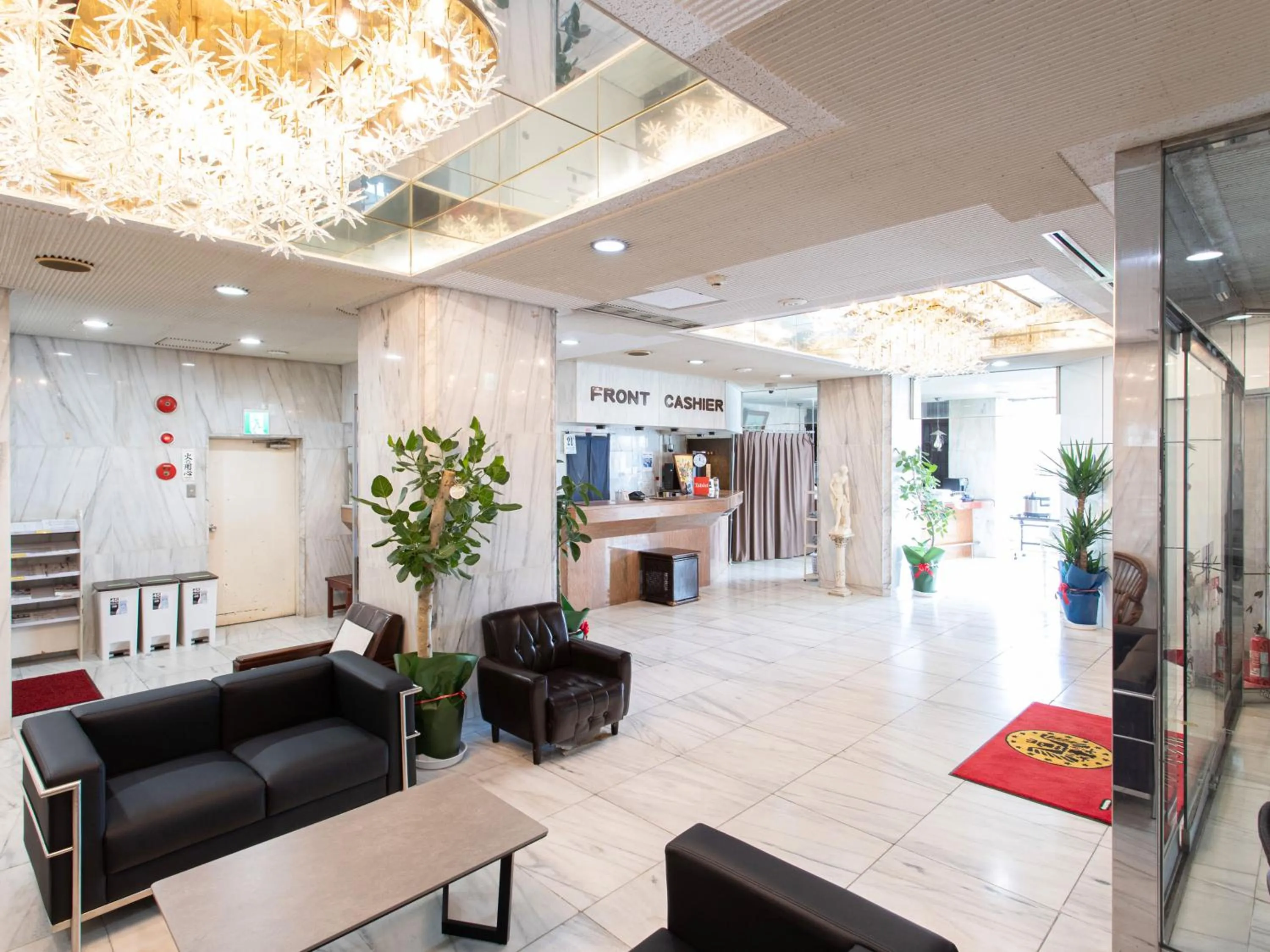 Lobby or reception in Tabist New World Hotel Kagoshima Kanoya