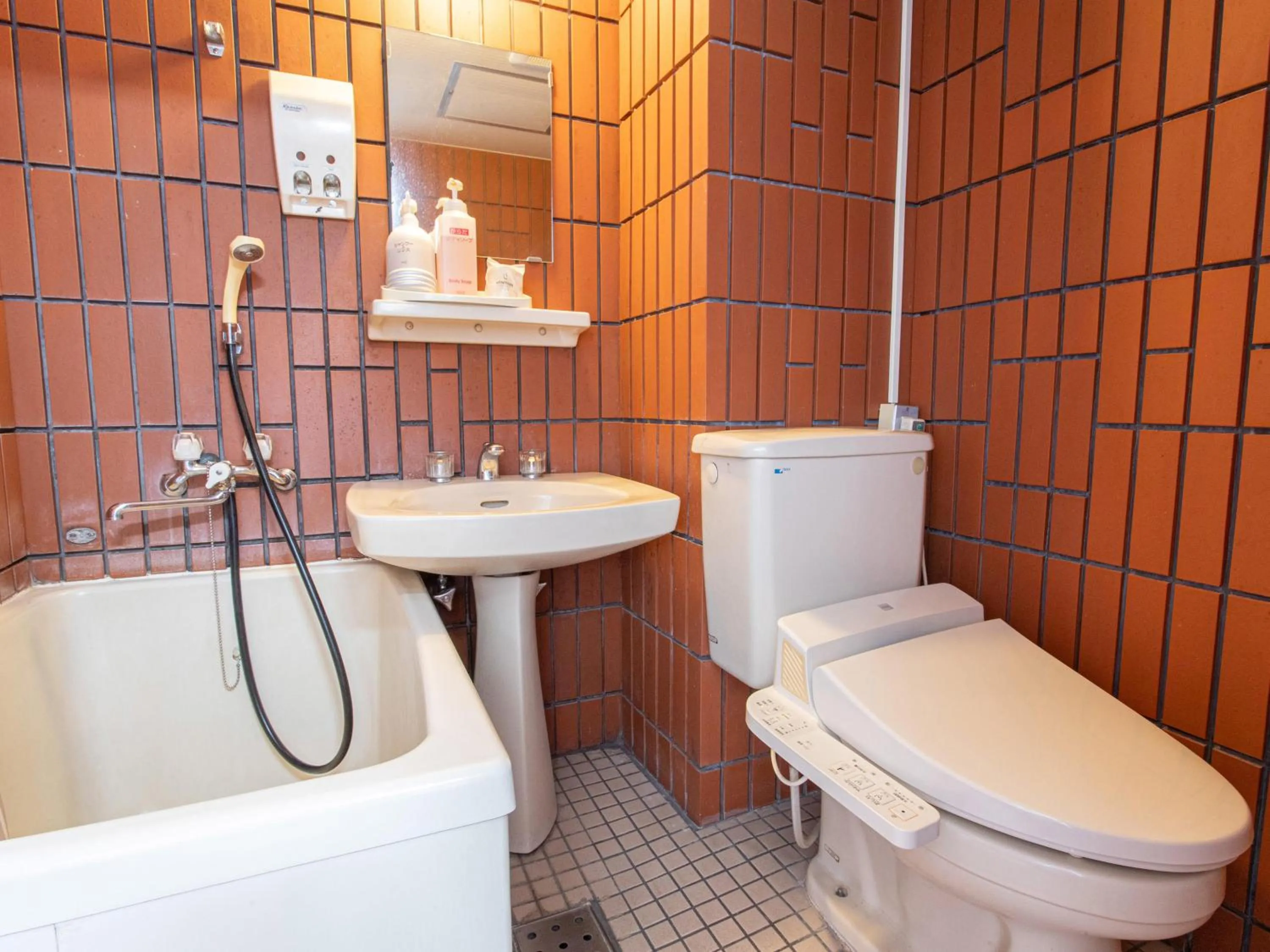 Toilet in Tabist New World Hotel Kagoshima Kanoya