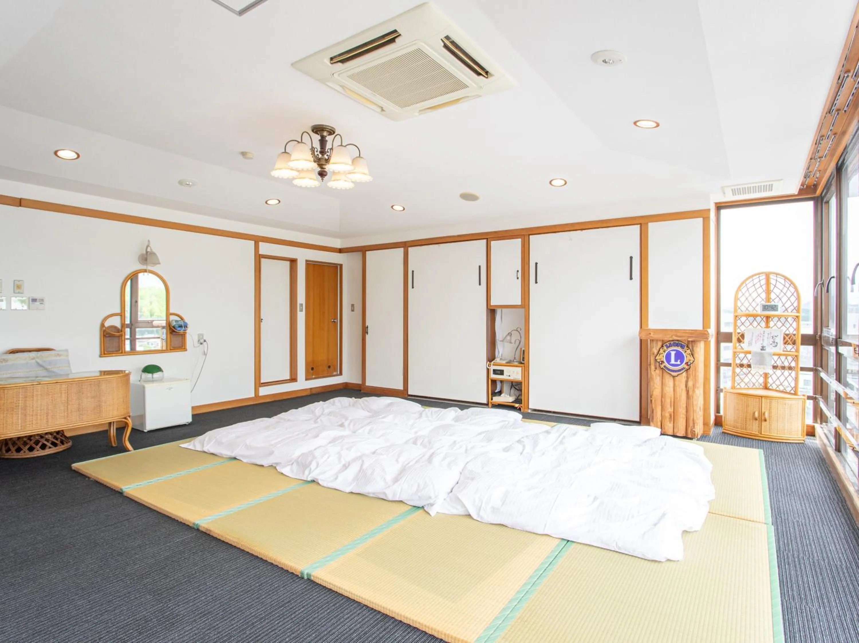 Photo of the whole room, Bed in Tabist New World Hotel Kagoshima Kanoya