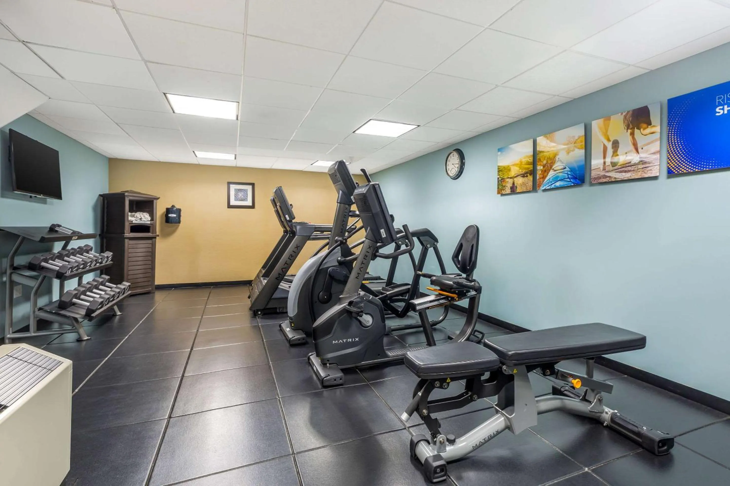 Fitness centre/facilities in Comfort Inn & Suites Logan International Airport