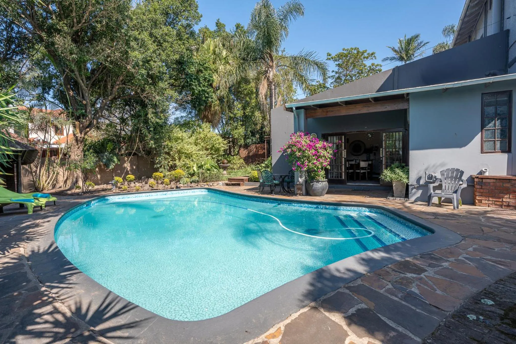 Swimming pool in Palm Tree Manor