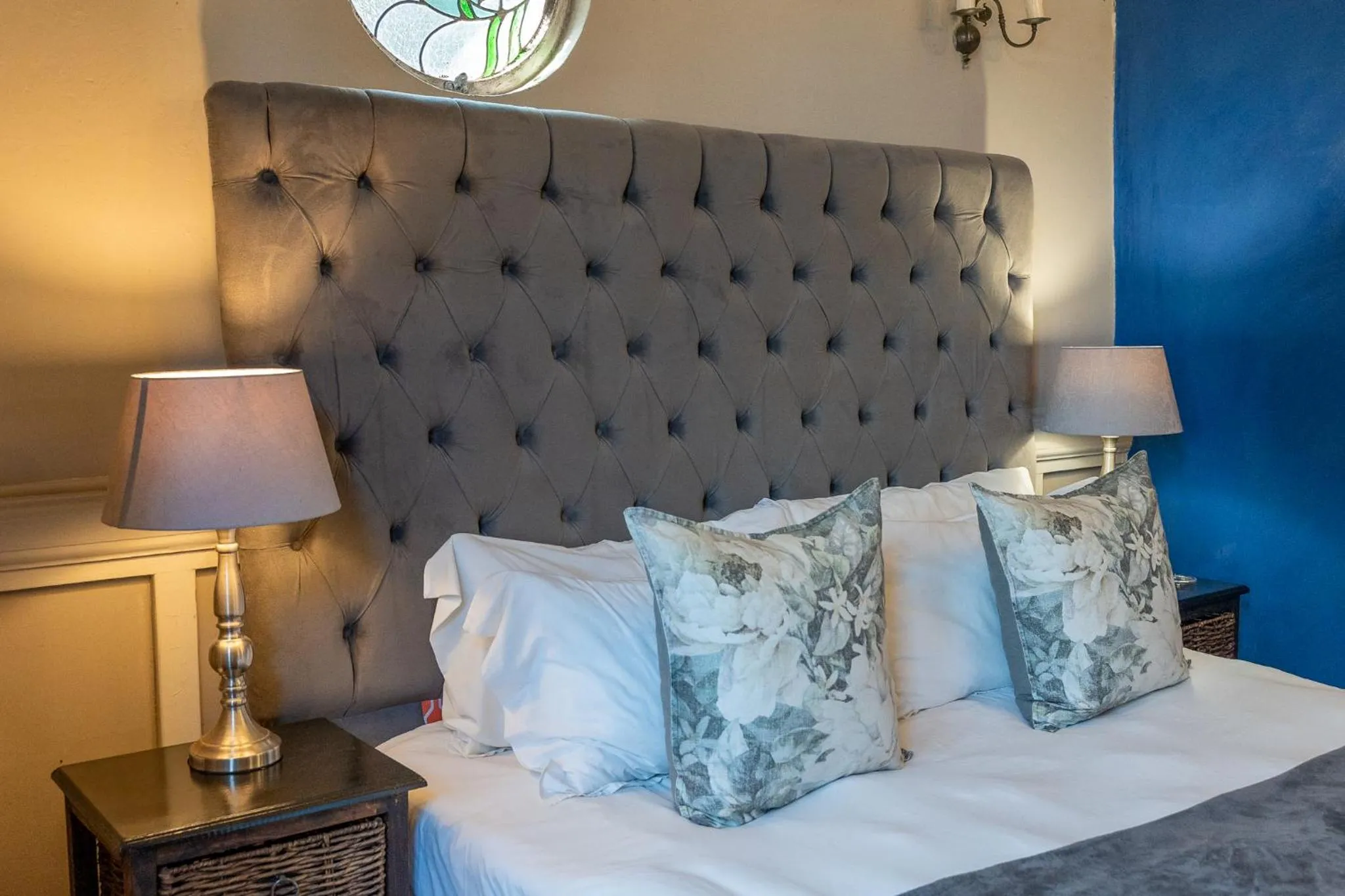 Bed in Palm Tree Manor